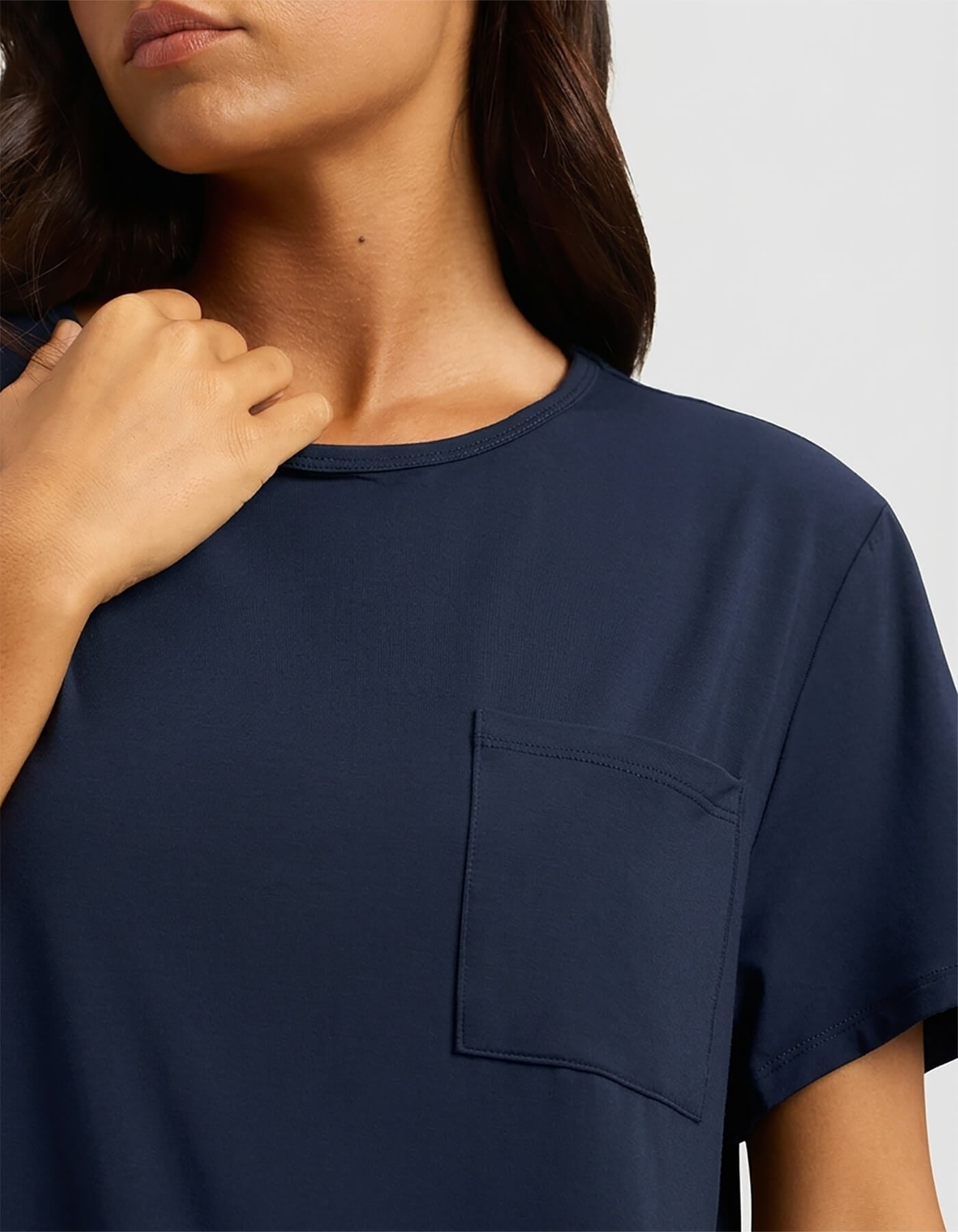 Women's Bamboo Stretch-Knit Lounge Tee