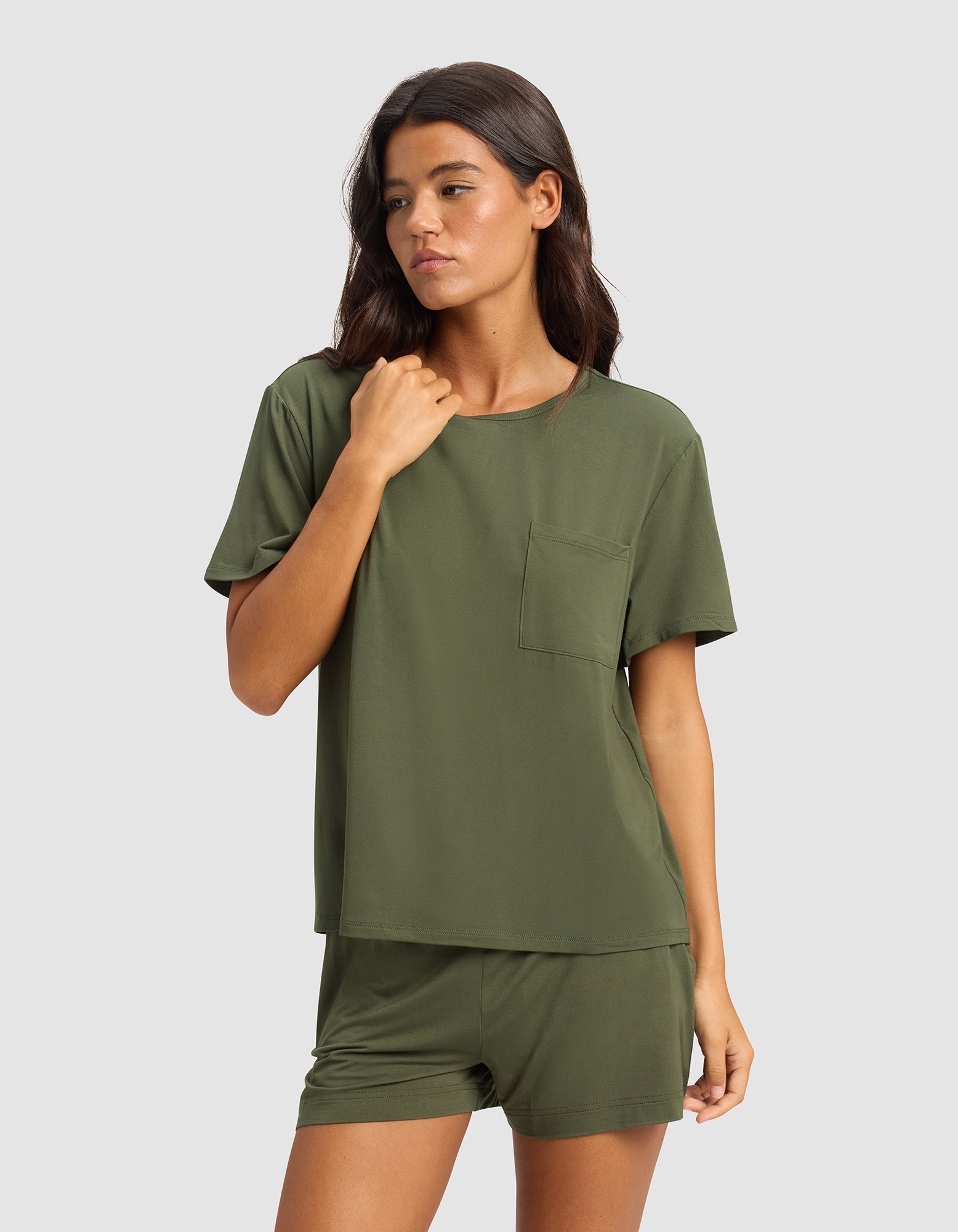 Women's Bamboo Stretch-Knit Lounge Tee