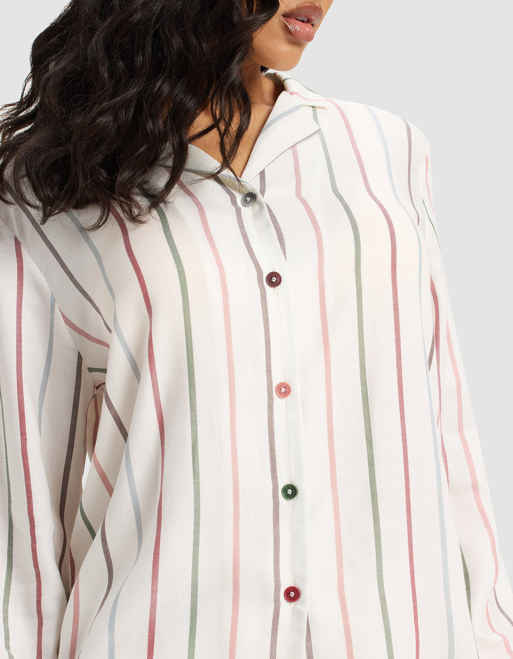 Women's Soft Woven Long Sleeve Pajama Set - Last Chance