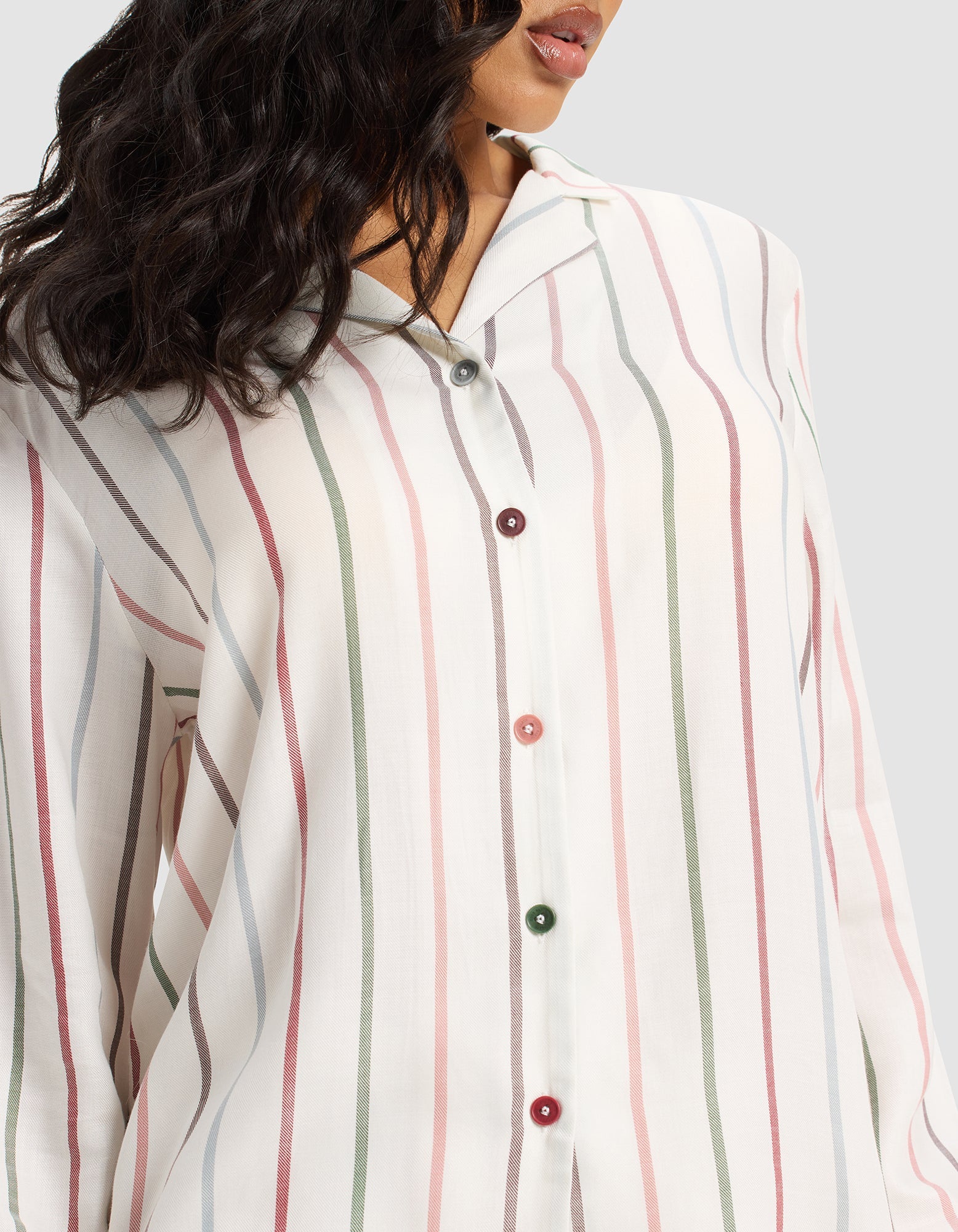 Women's Soft Woven Long Sleeve Pajama Set - Last Chance