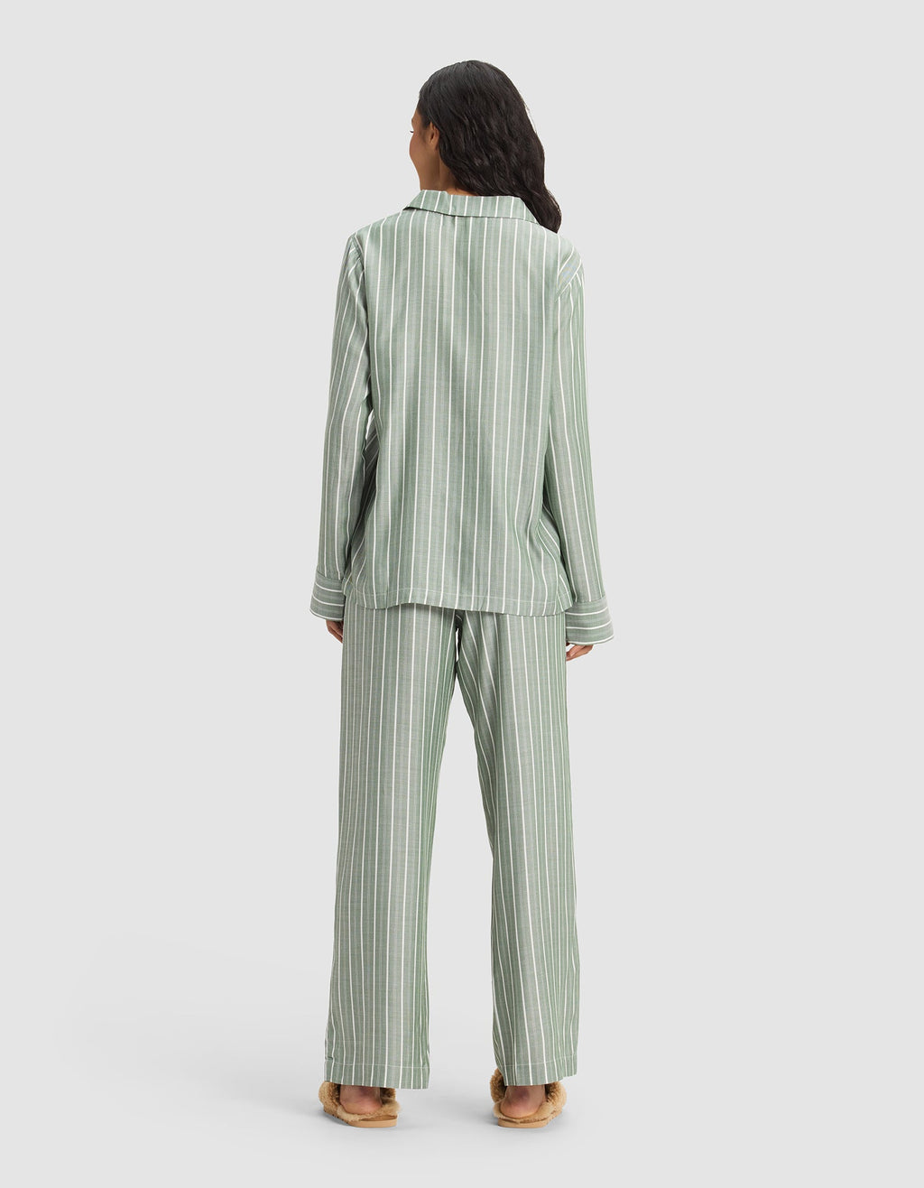 Women's Soft Woven Long Sleeve Pajama Set - Last Chance