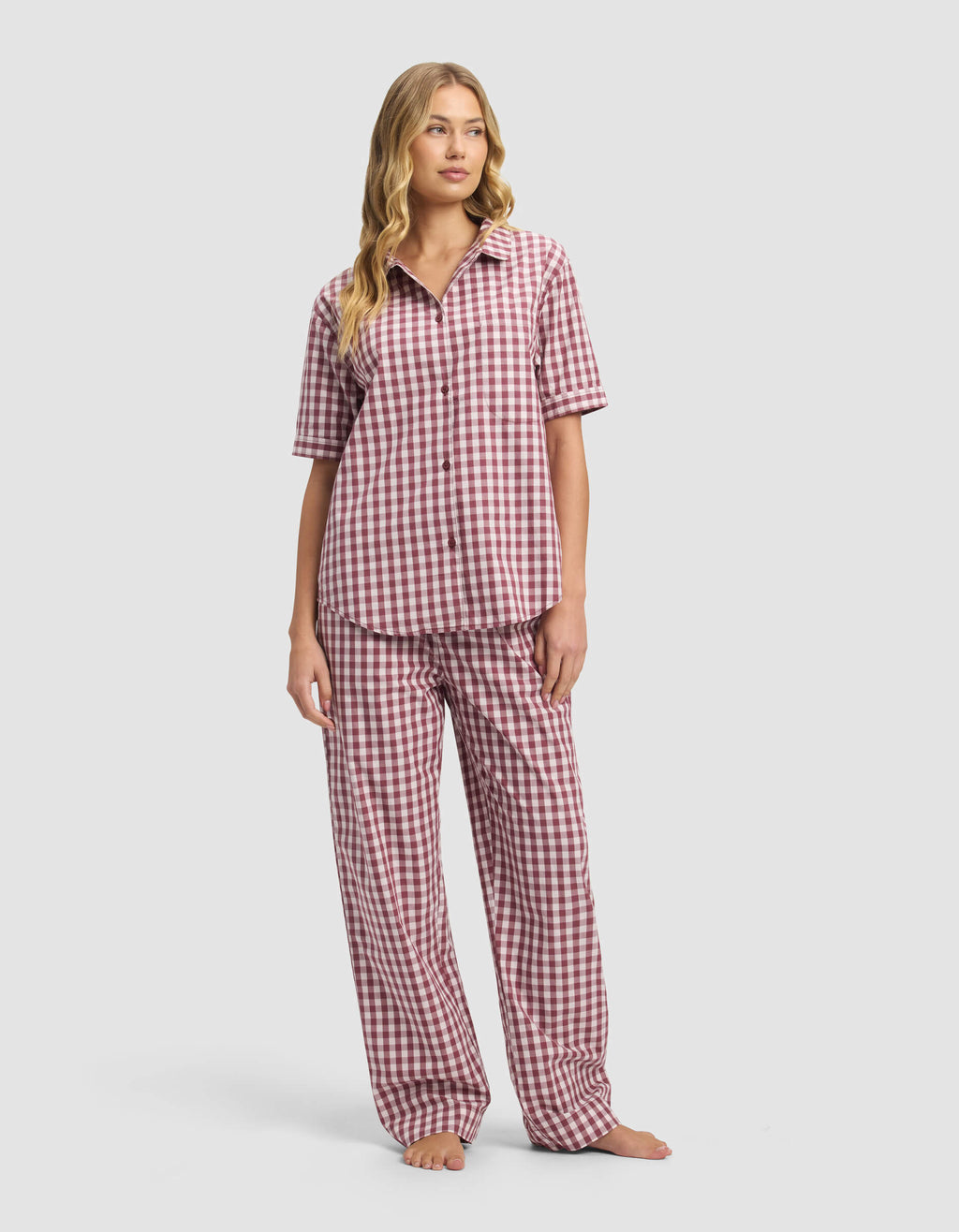 Women's Sutton Short Sleeve & Pant Pajama Set