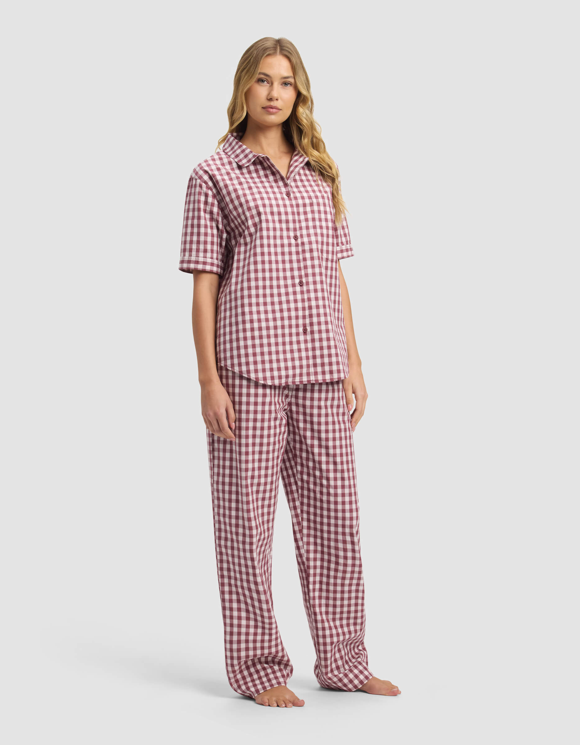 Women's Sutton Short Sleeve & Pant Pajama Set