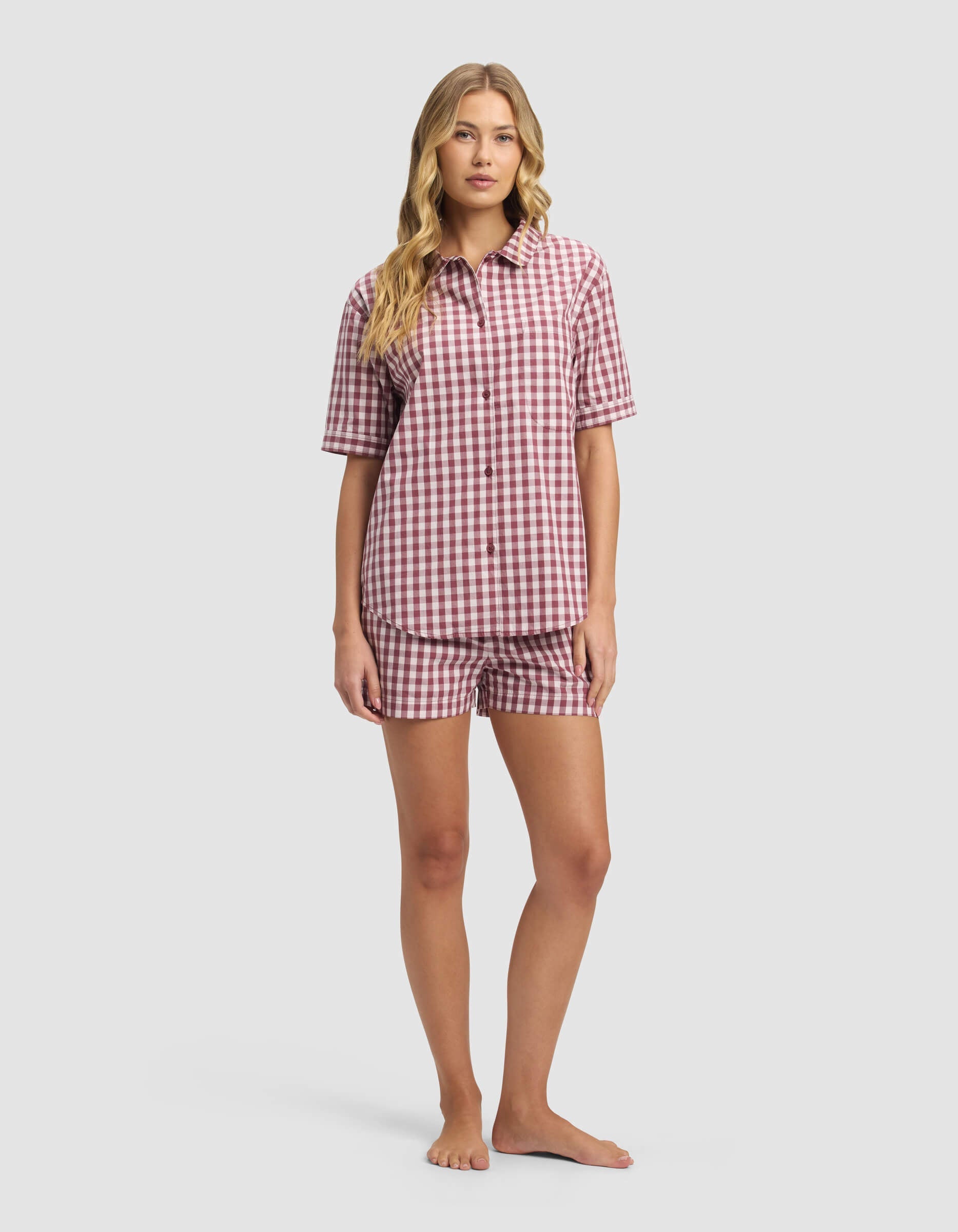 Women's Sutton Short Sleeve Pajama Set - Last Chance