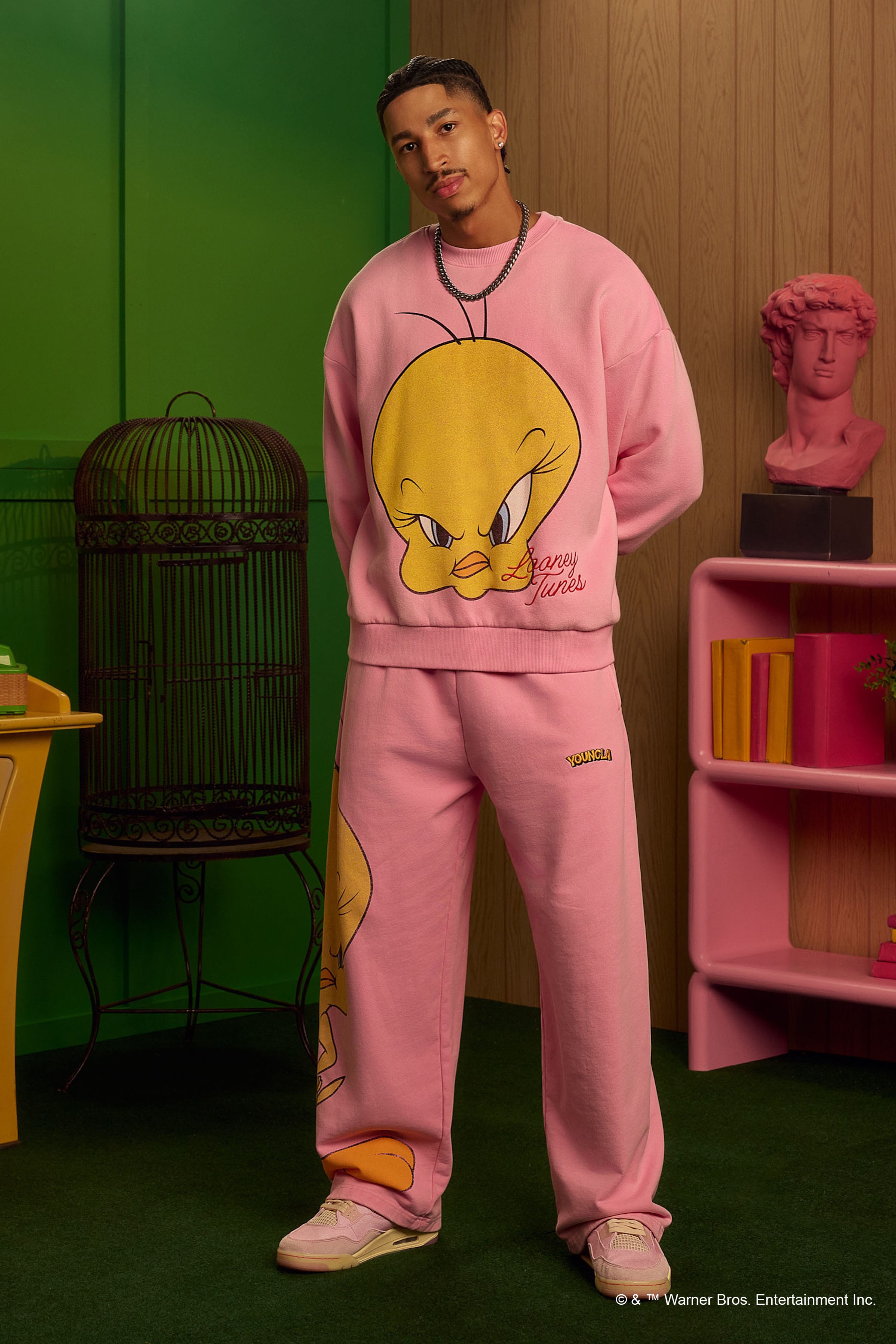 5255 - Looney Tunes Face Crewnecks