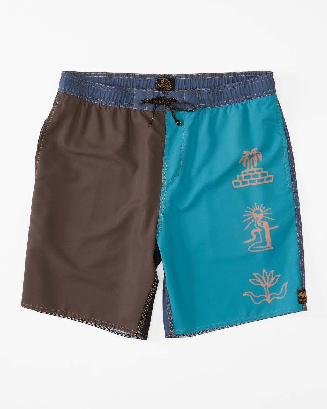 Billabong X Wrangler Sacred Sands Layback Boardshorts 18"