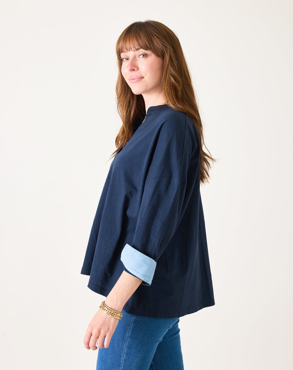 Amelia Cuff Tee