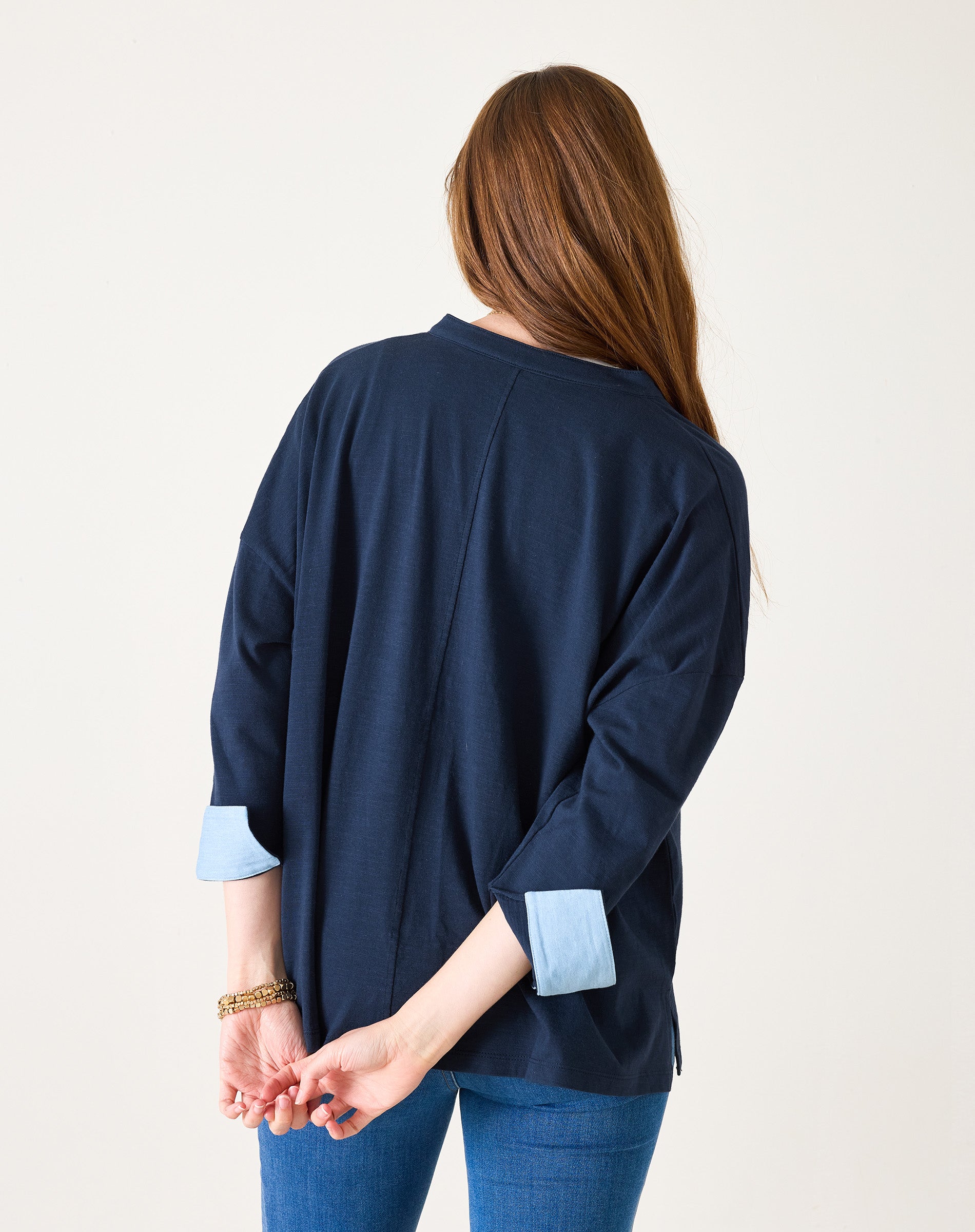 Amelia Cuff Tee