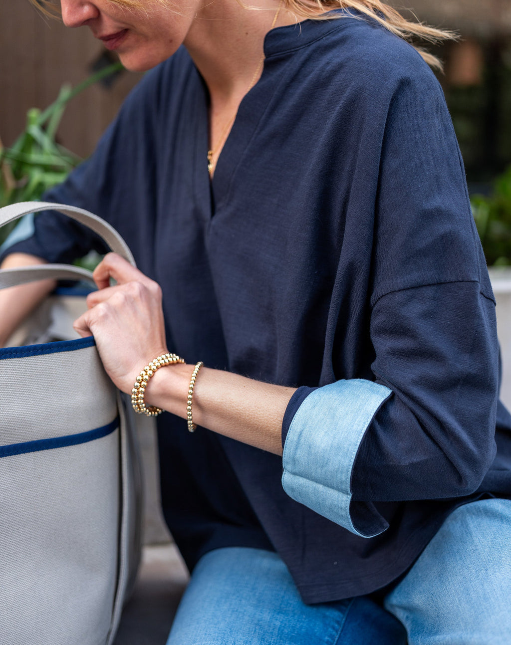 Amelia Cuff Tee