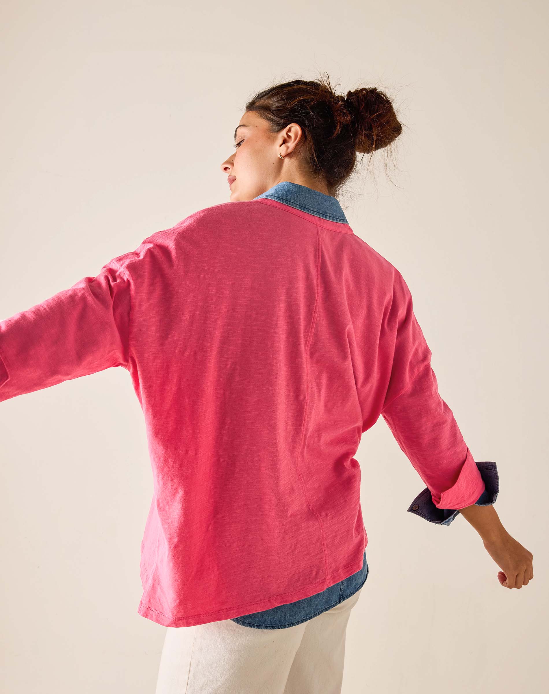 Amelia Cuff Tee