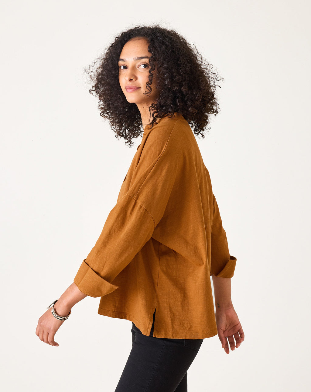 Amelia Cuff Tee