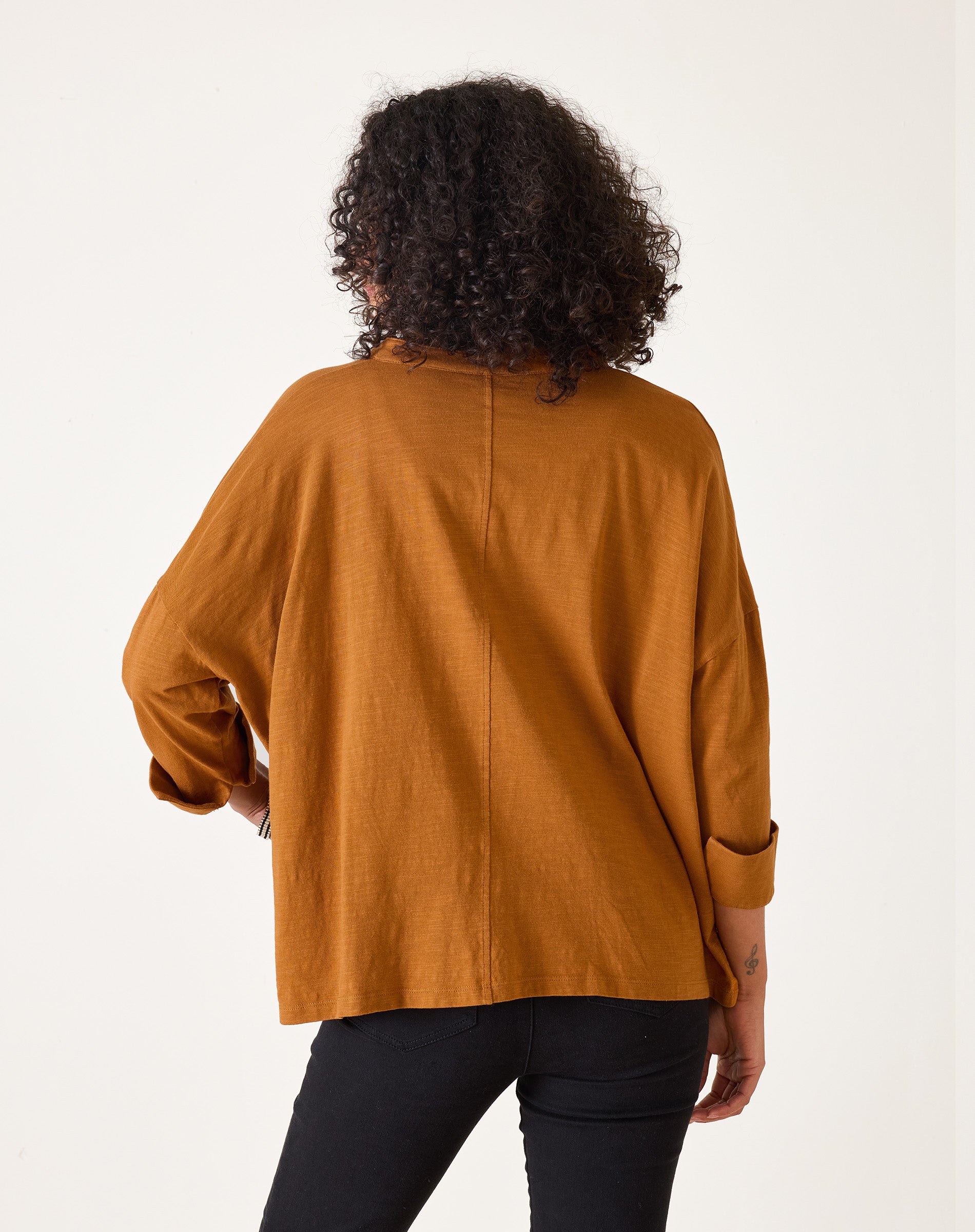 Amelia Cuff Tee