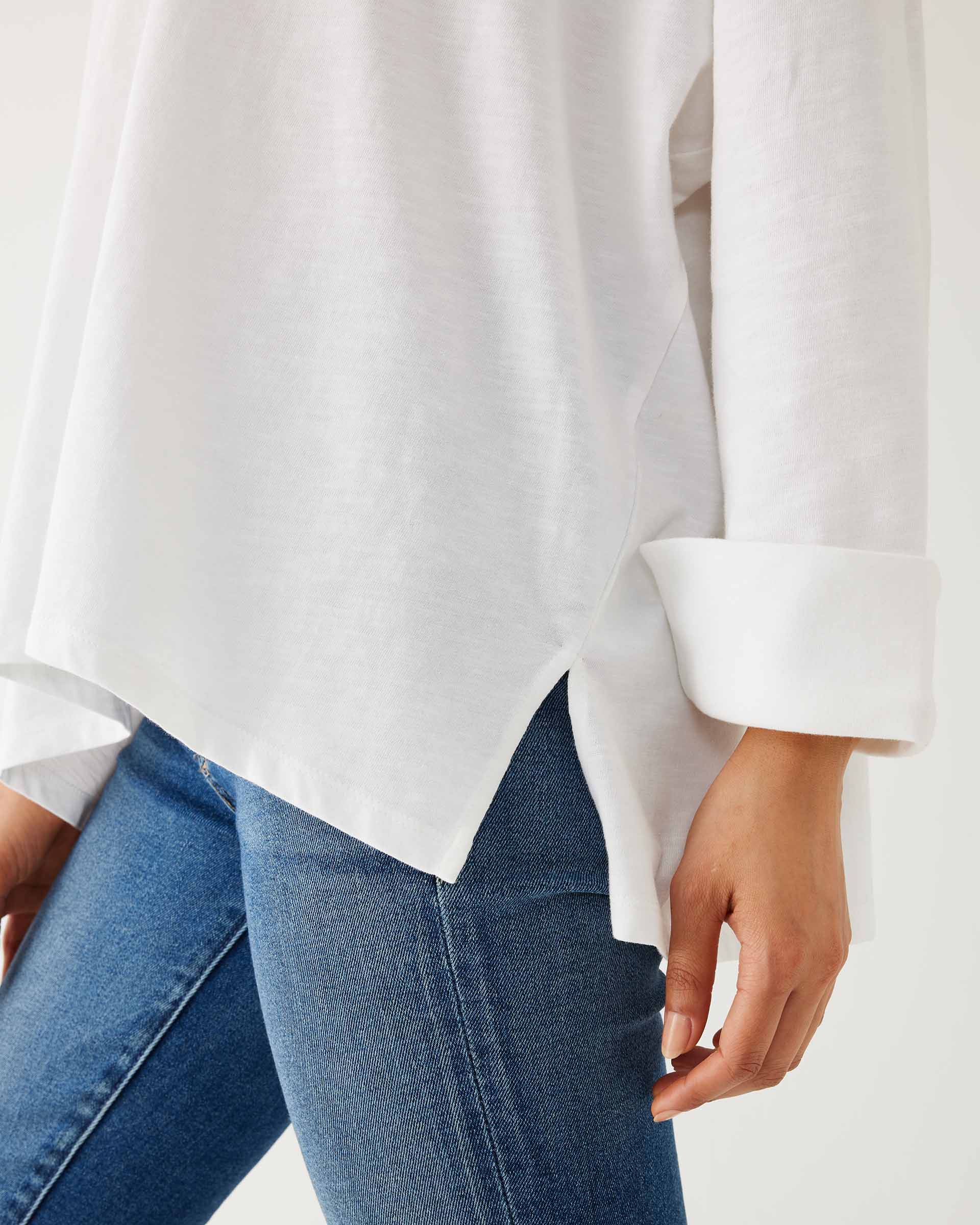 Amelia Cuff Tee