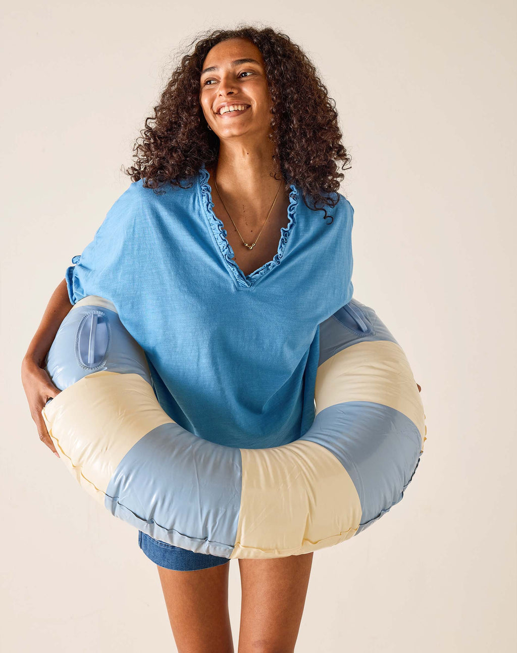 Amelia Ruffle Tee