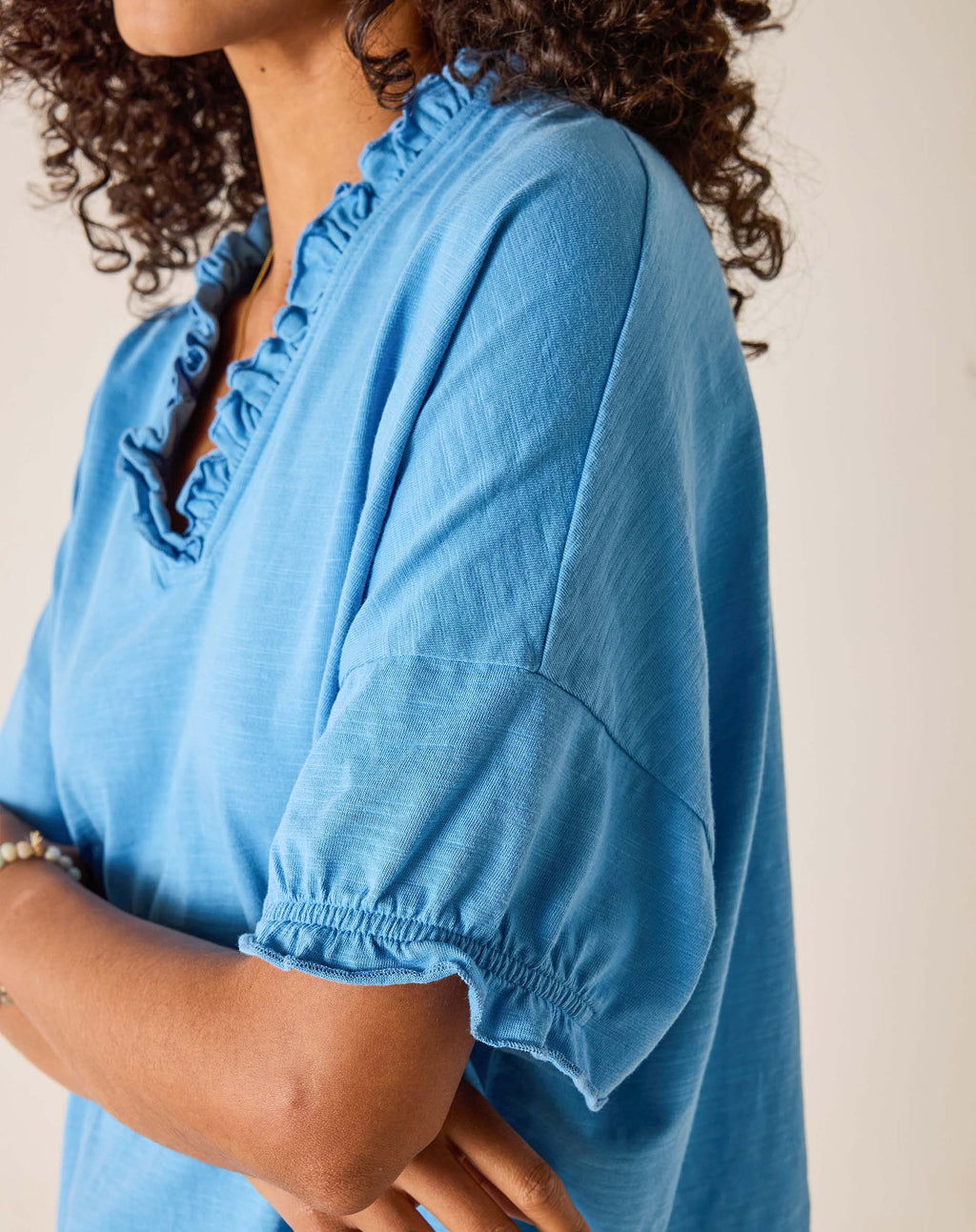 Amelia Ruffle Tee