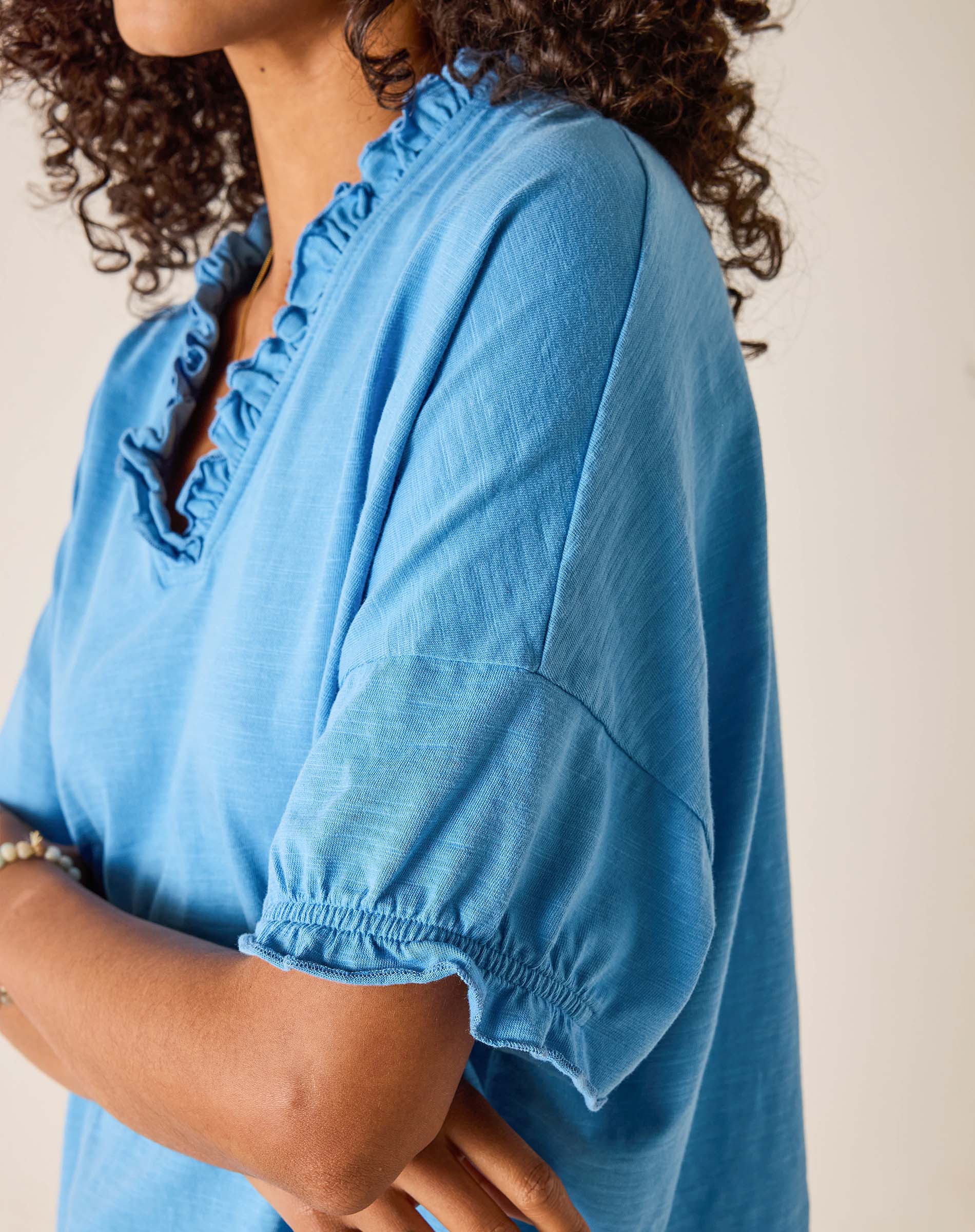 Amelia Ruffle Tee