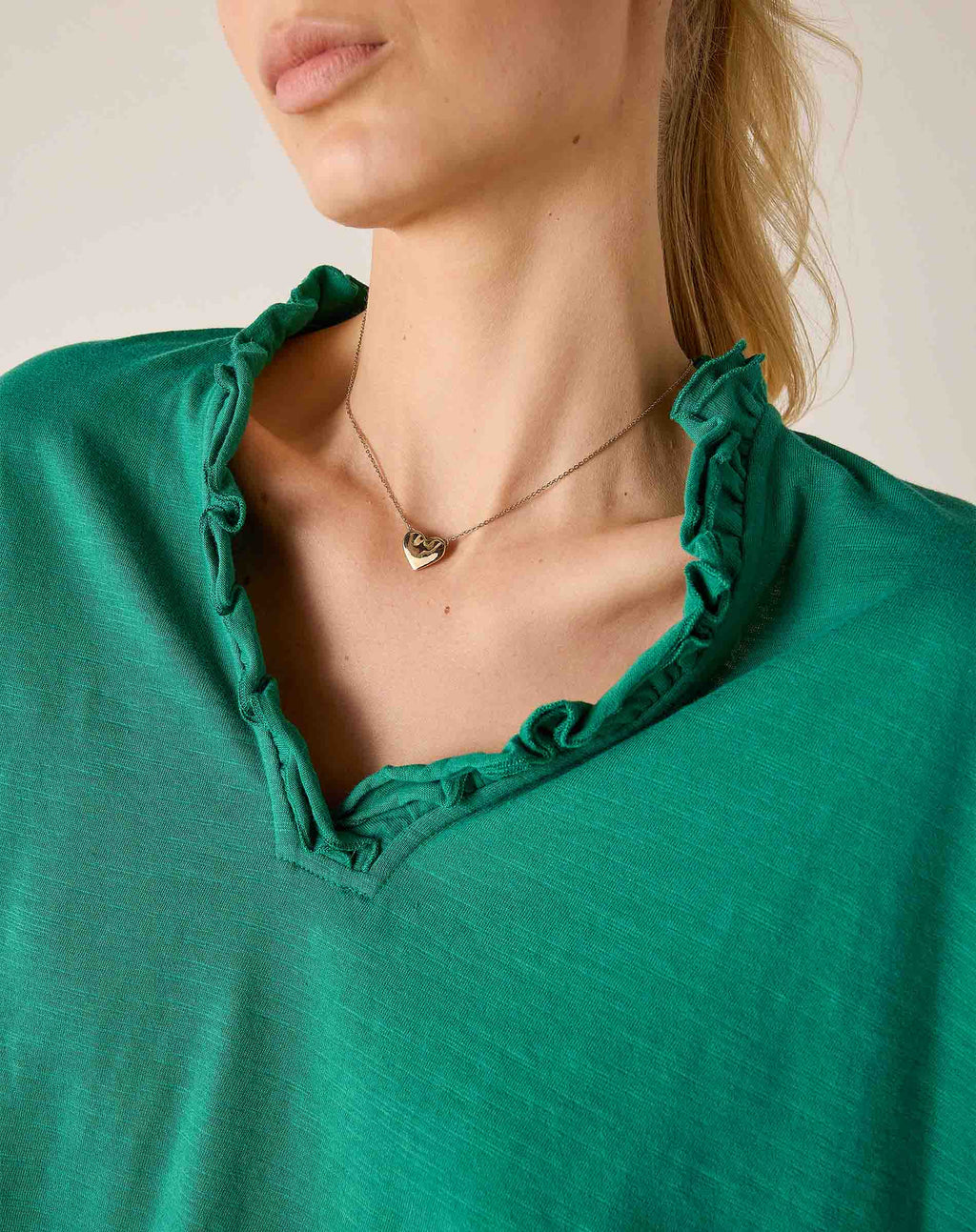 Amelia Ruffle Tee