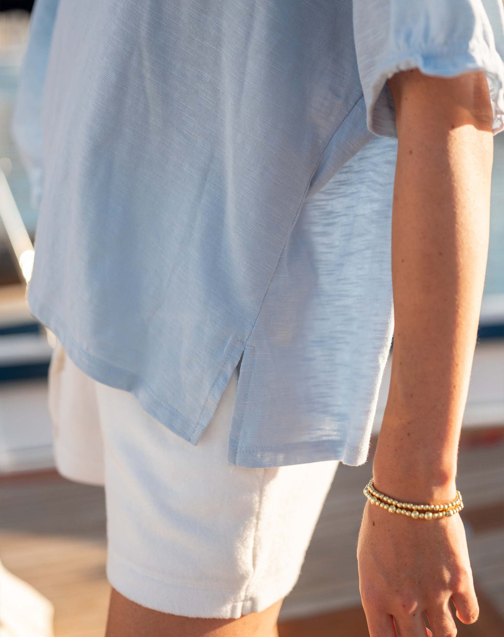 Amelia Ruffle Tee