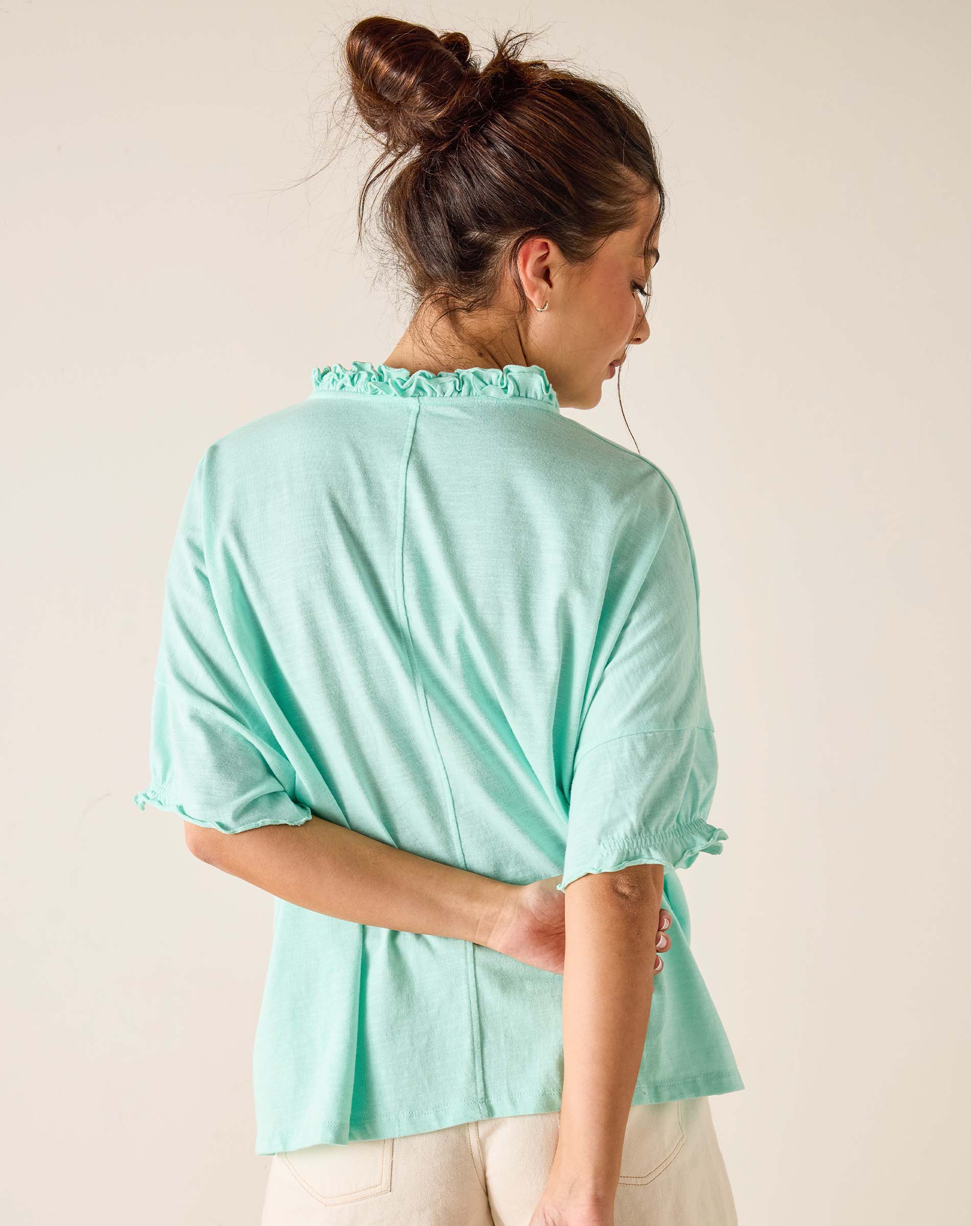 Amelia Ruffle Tee