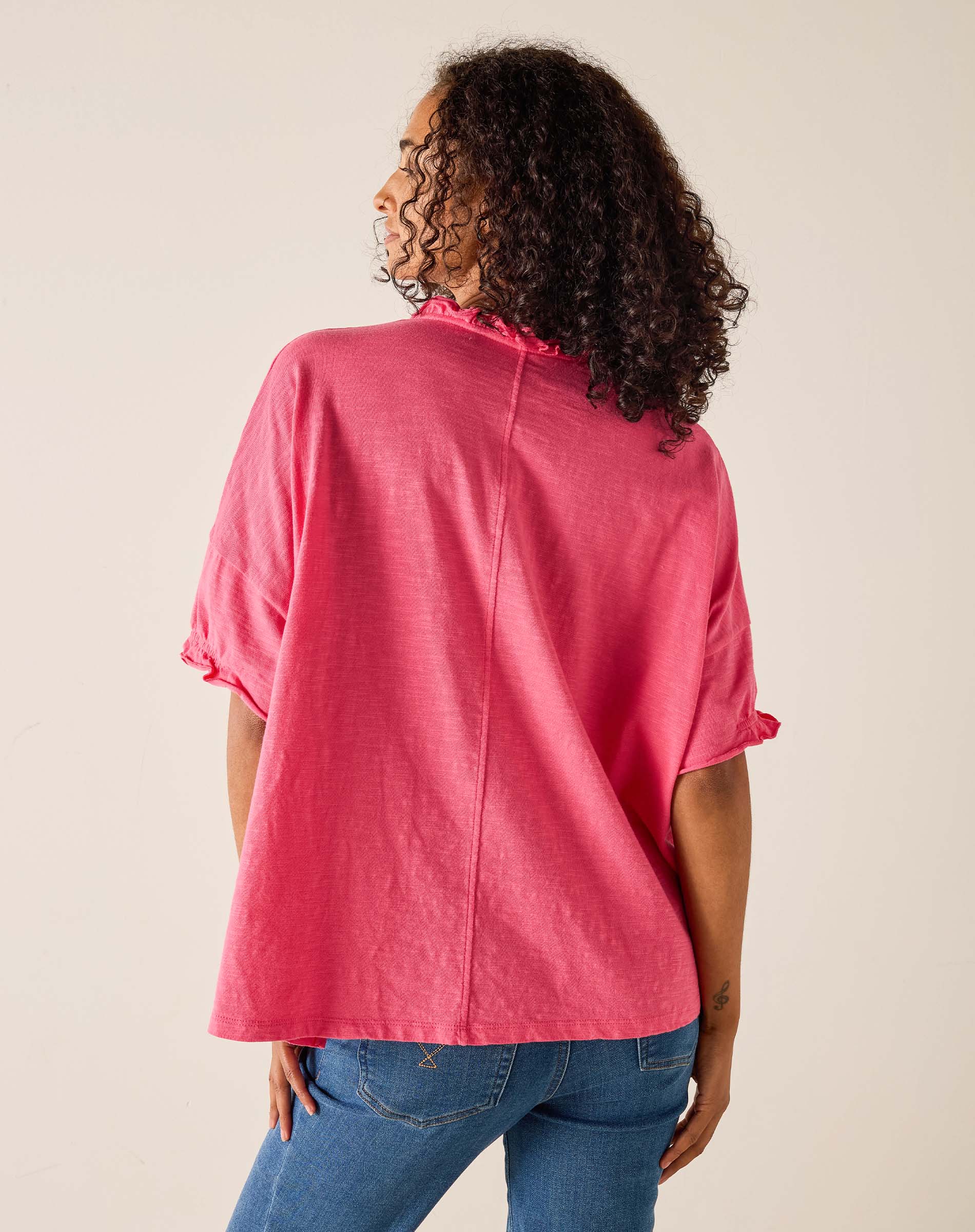 Amelia Ruffle Tee