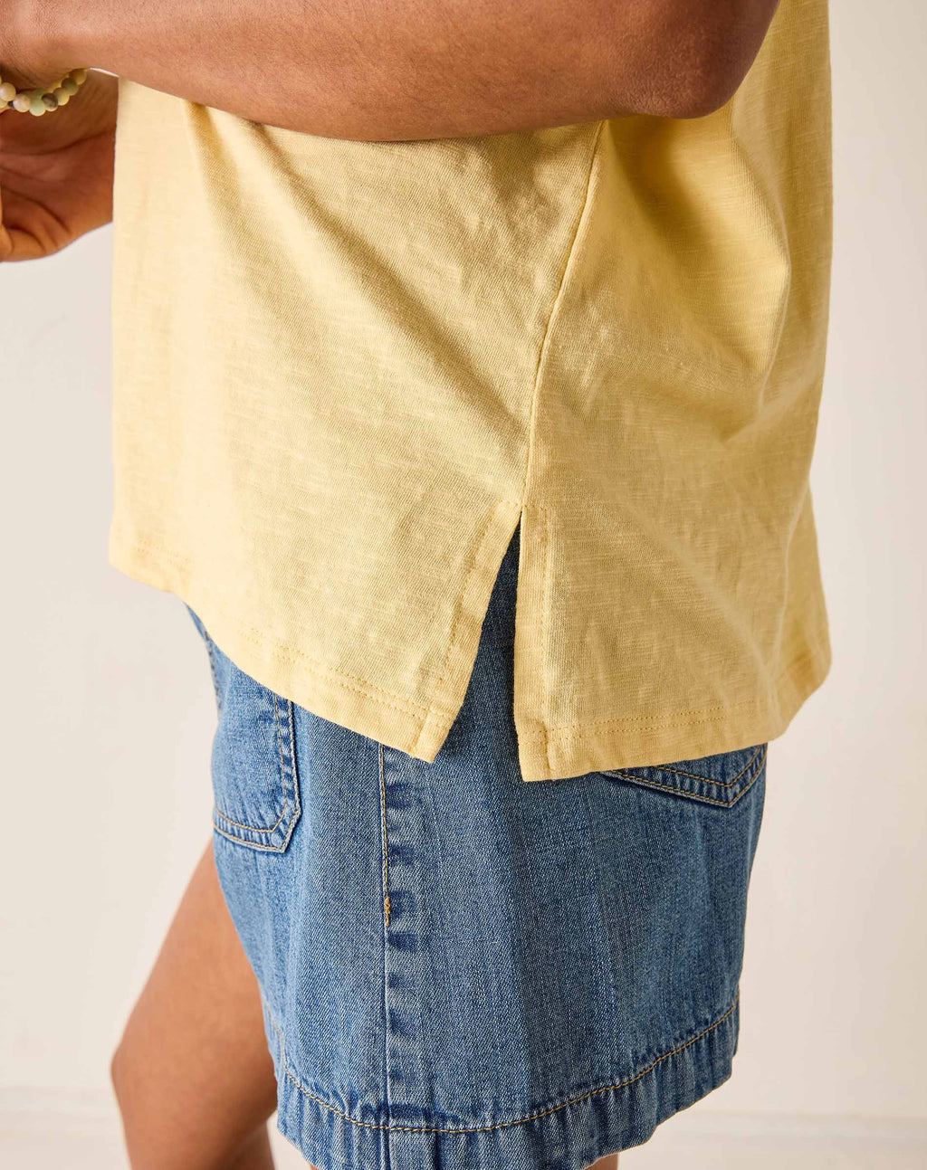 Amelia Ruffle Tee