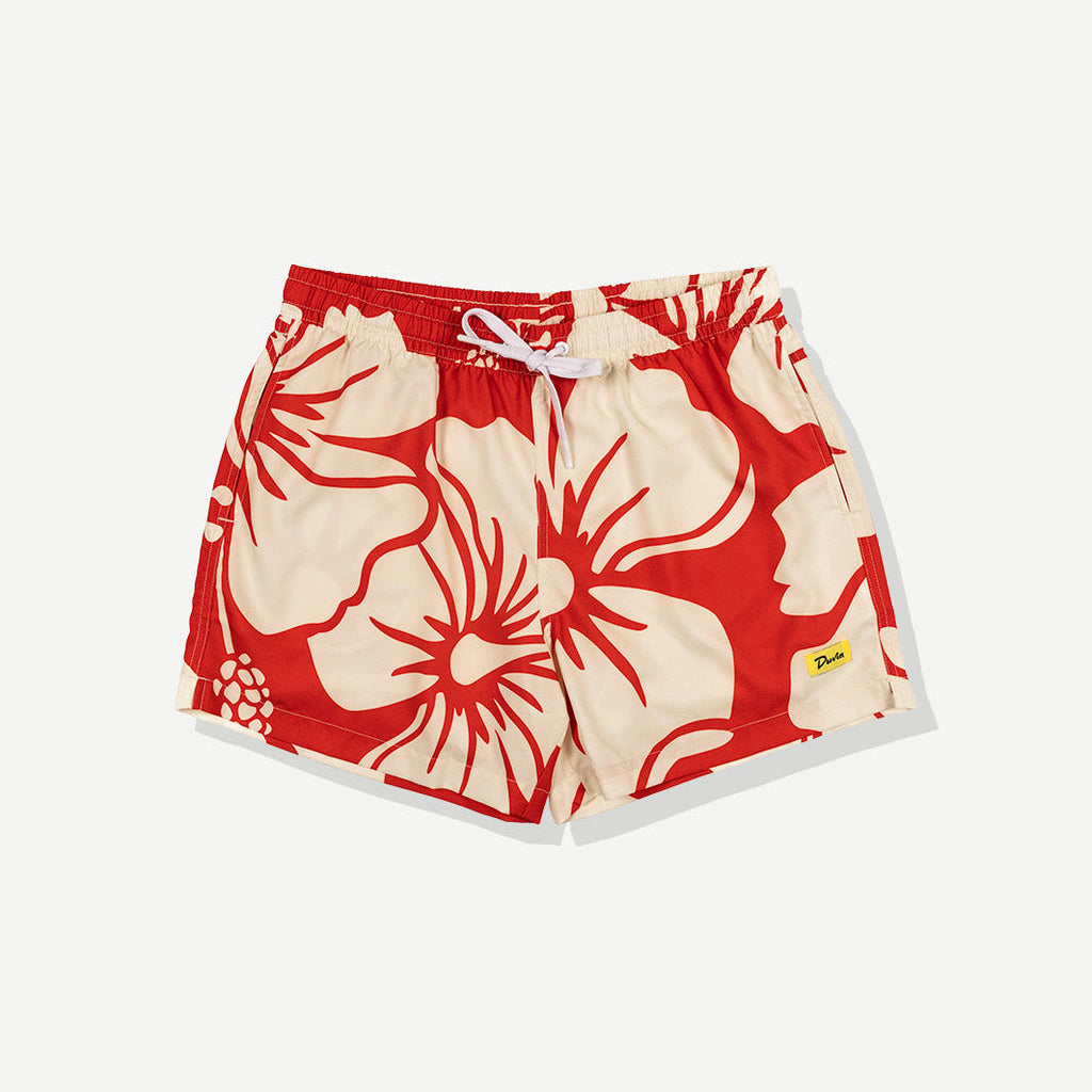 Duvin Paradise Swim Short - Red