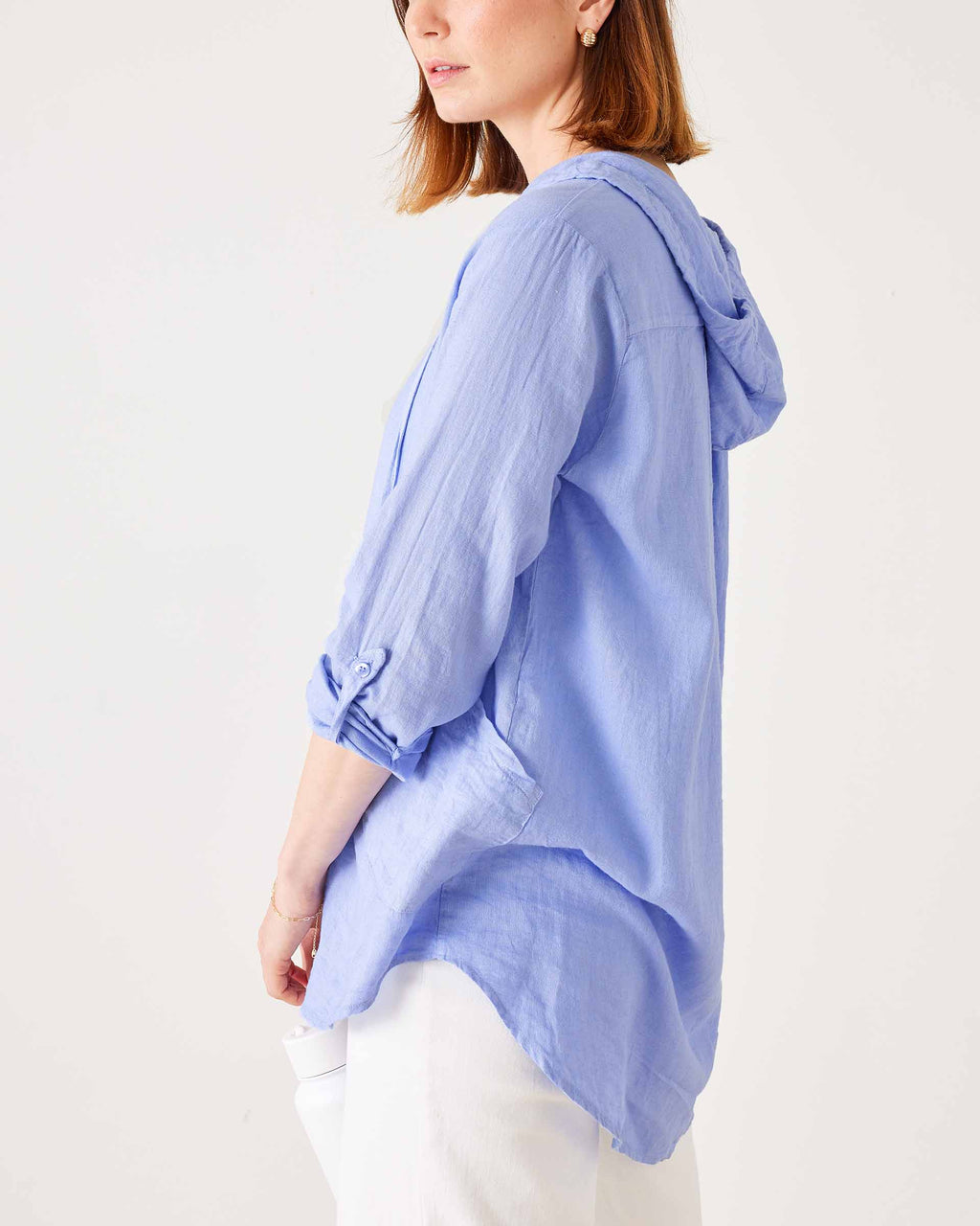 Hermosa Linen Hoodie Tunic