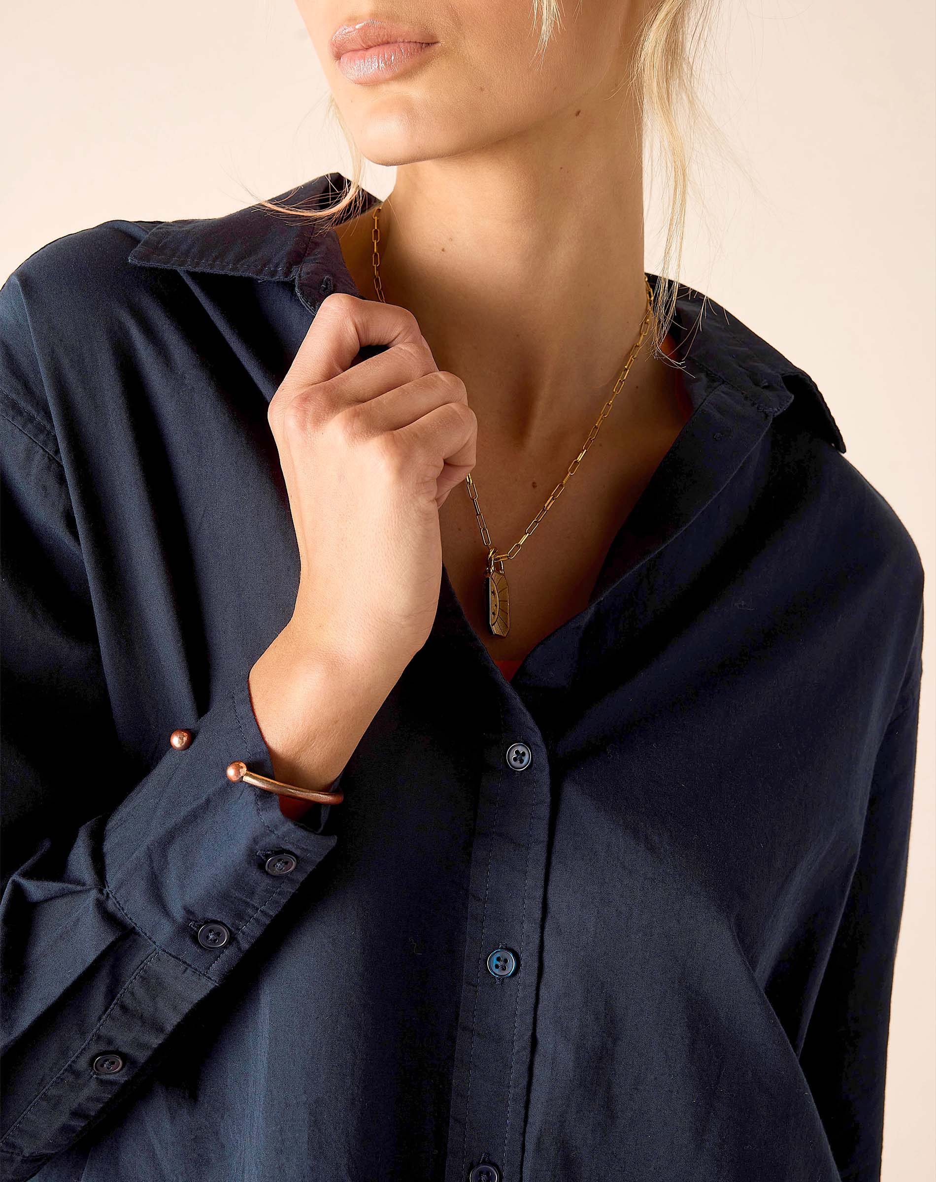Brontë Relaxed Button Up Shirt