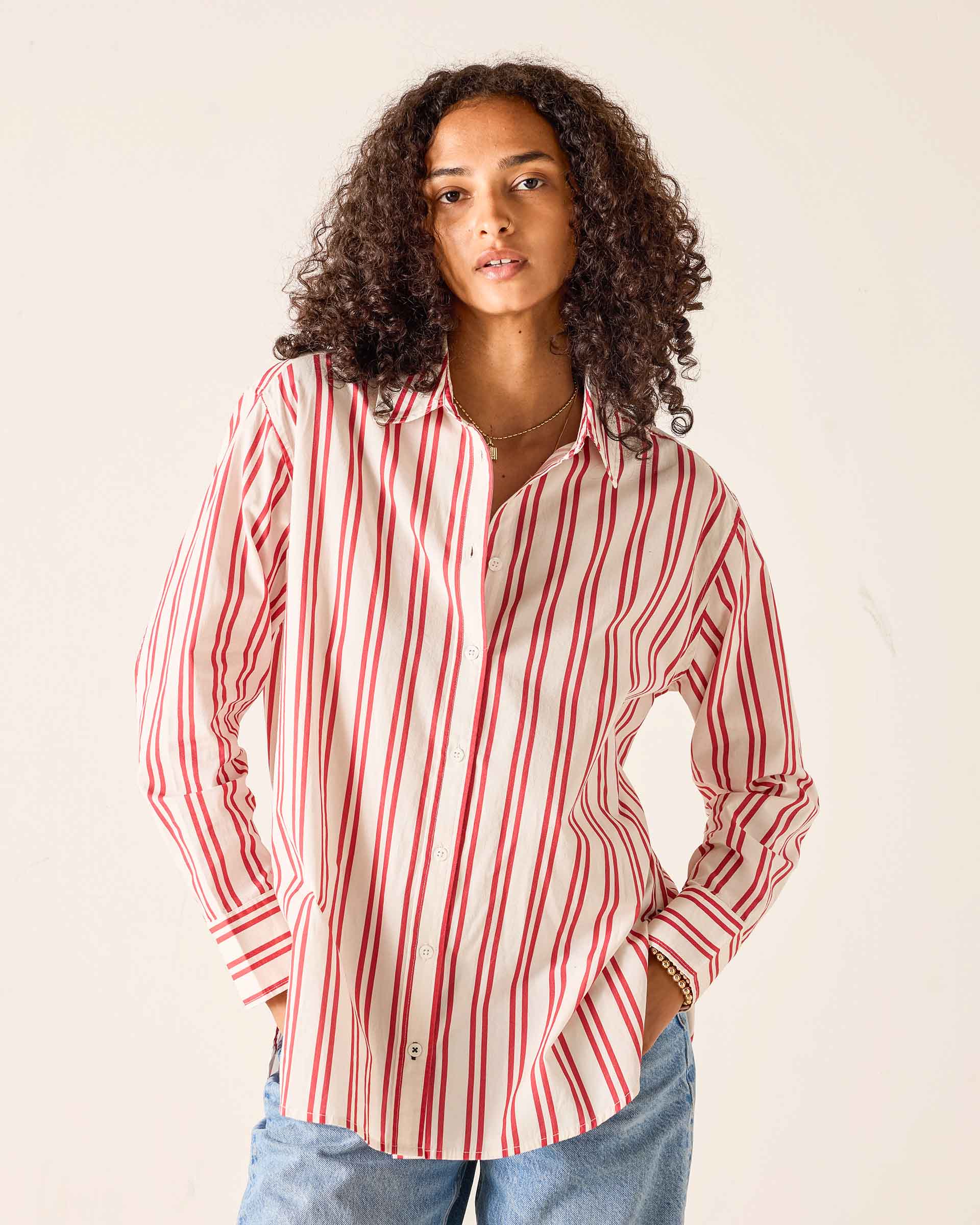 Brontë Relaxed Button Up Shirt