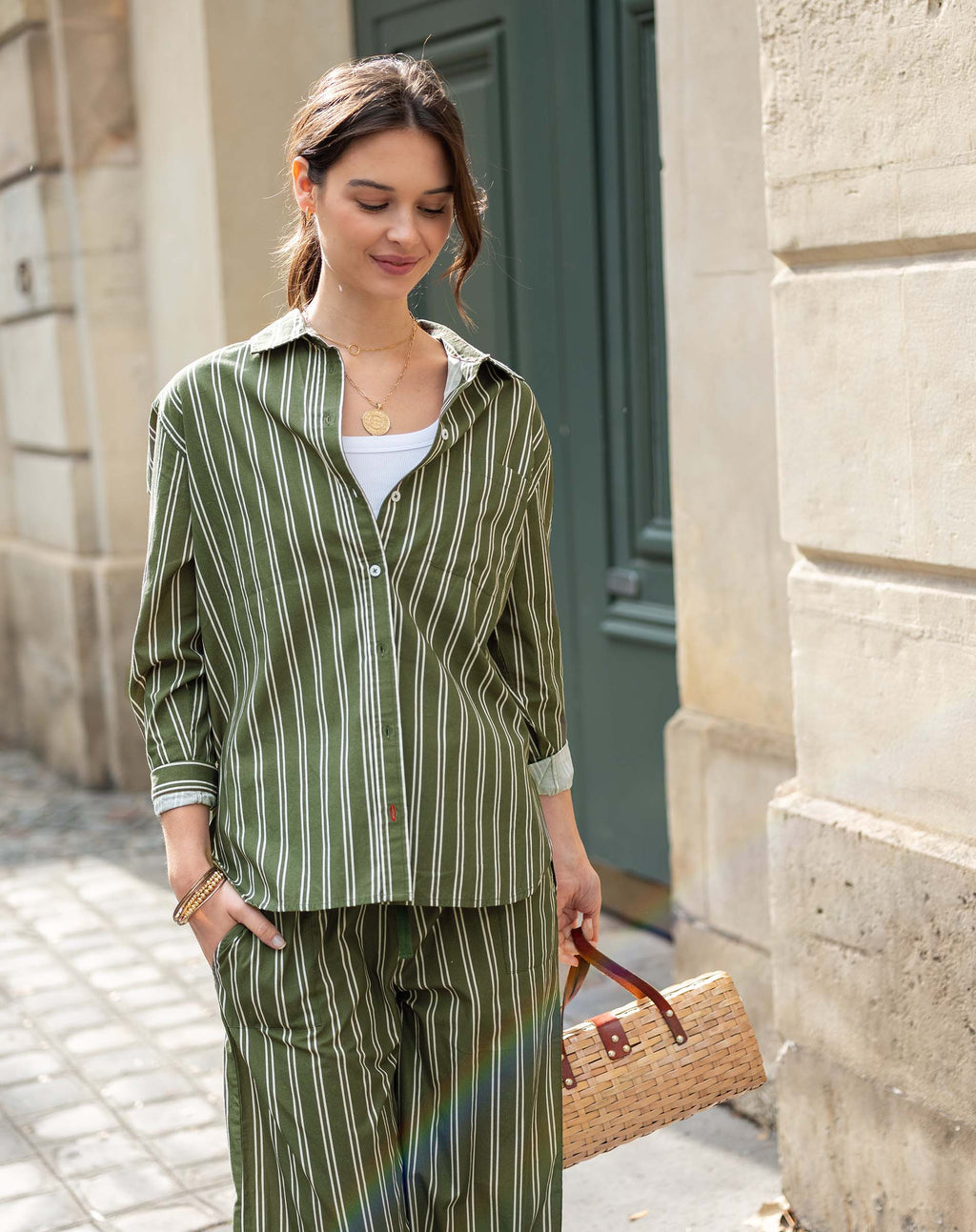 Brontë Relaxed Button Up Shirt