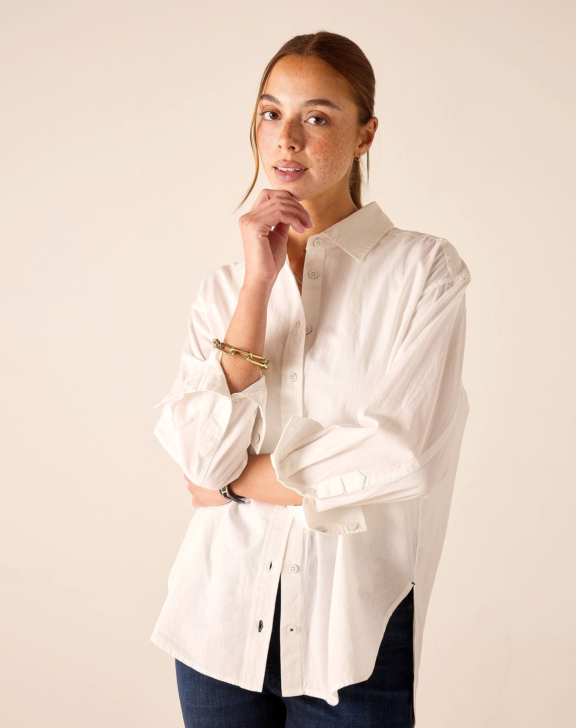 Brontë Relaxed Button Up Shirt