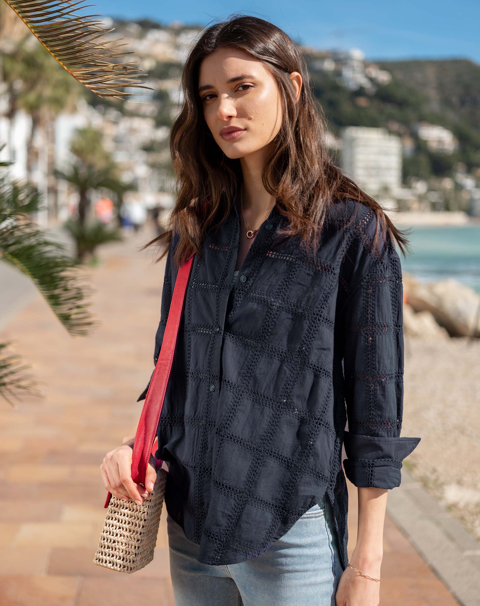 Brontë Relaxed Button Up Shirt
