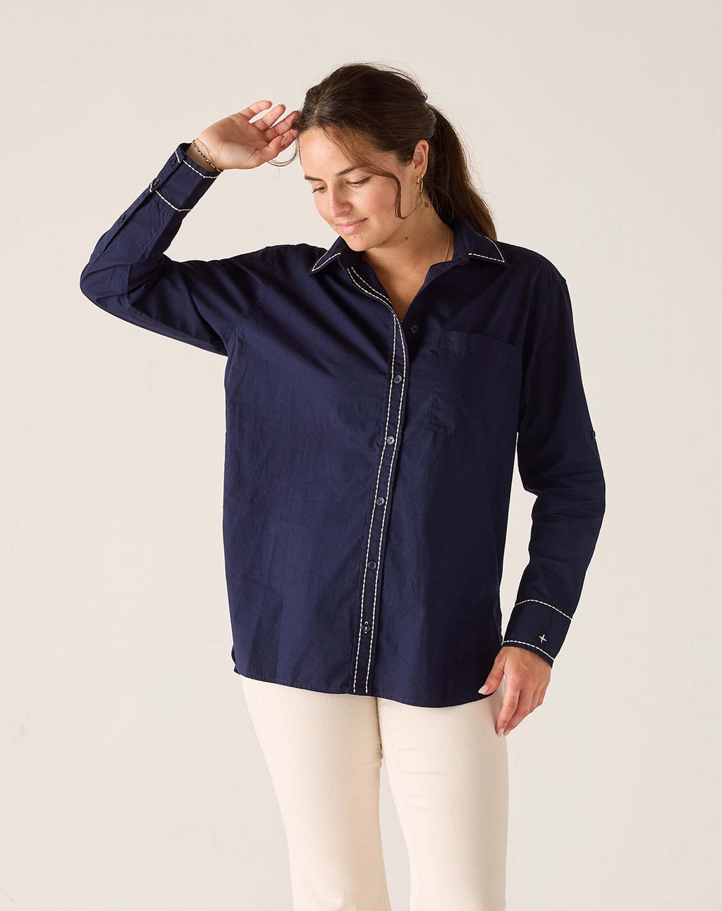 Brontë Relaxed Button Up Shirt