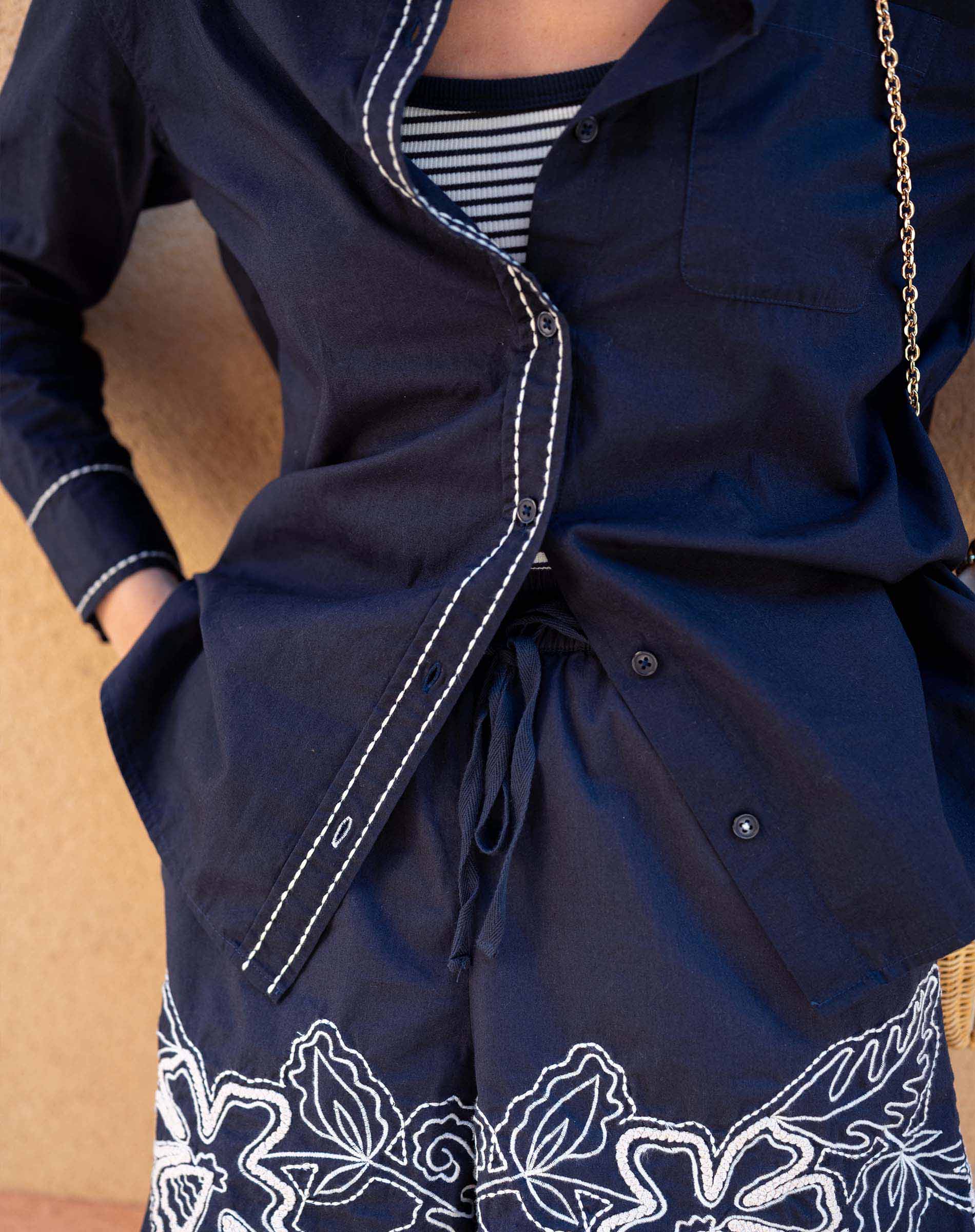 Brontë Relaxed Button Up Shirt