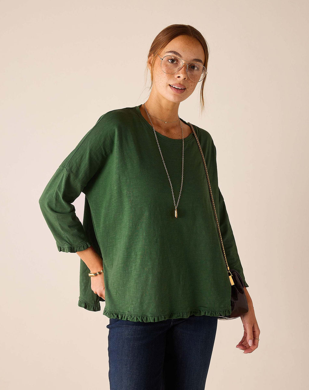 Catalina Ruffle Tee