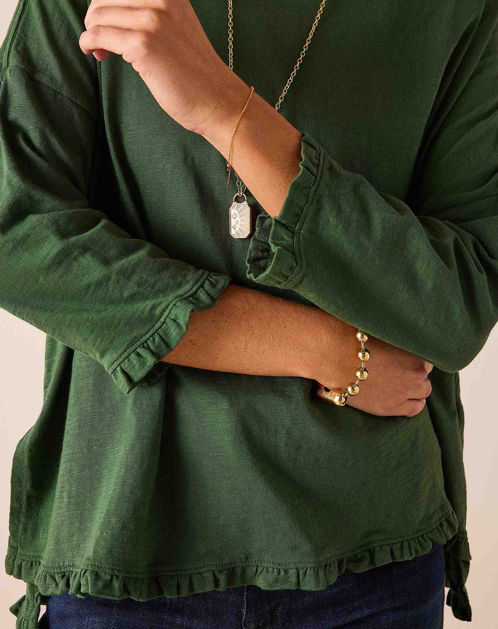 Catalina Ruffle Tee
