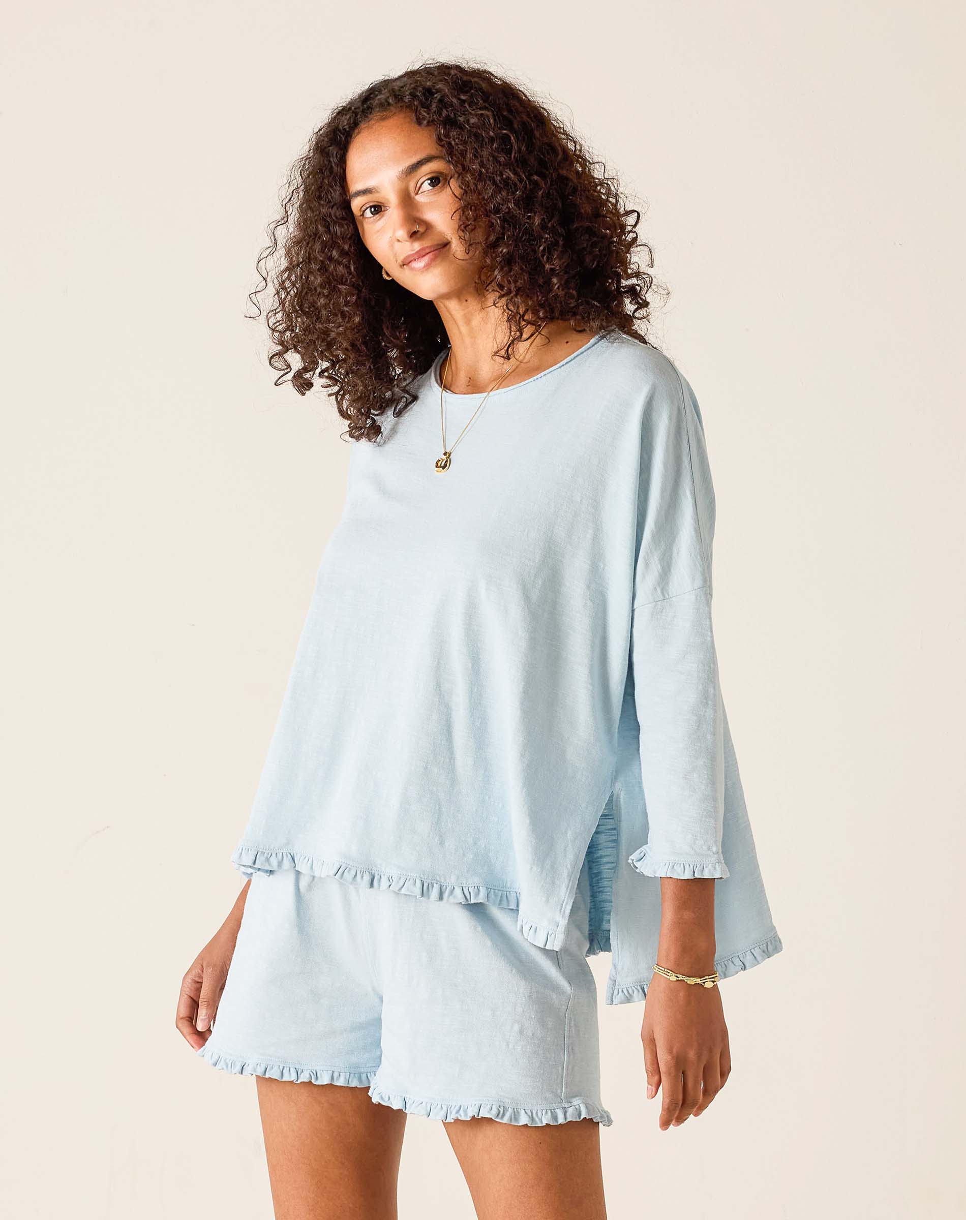 Catalina Ruffle Tee