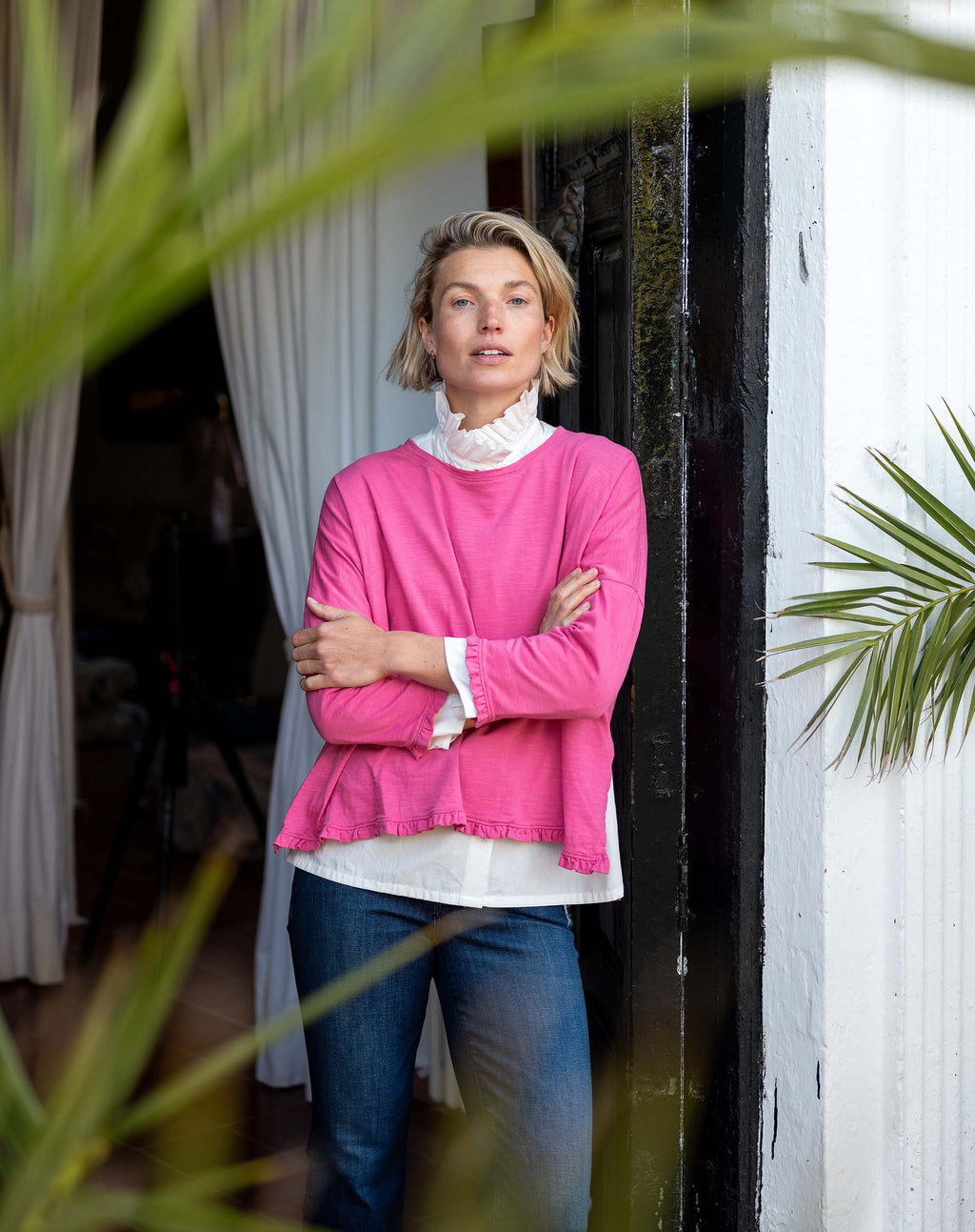 Catalina Ruffle Tee