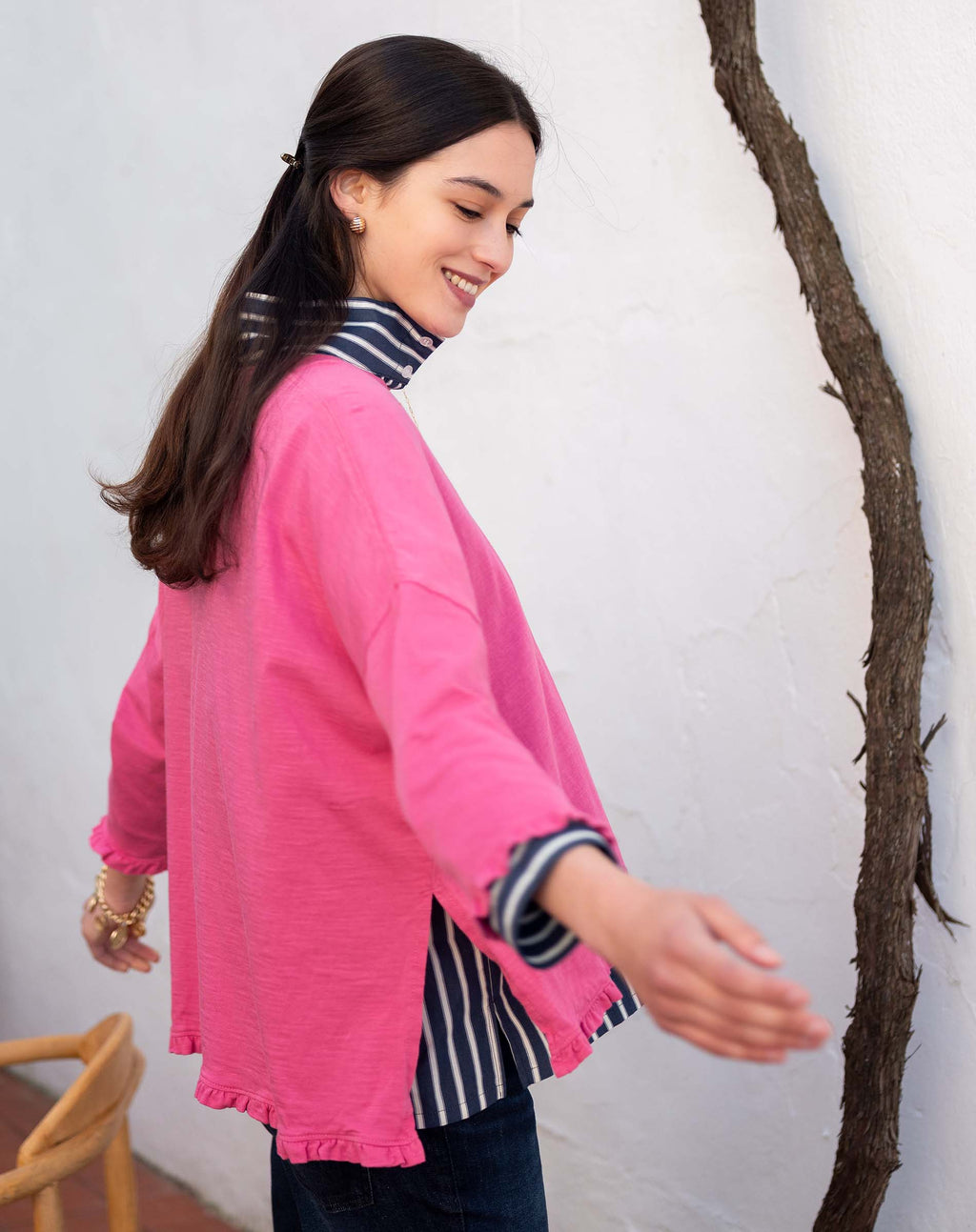 Catalina Ruffle Tee