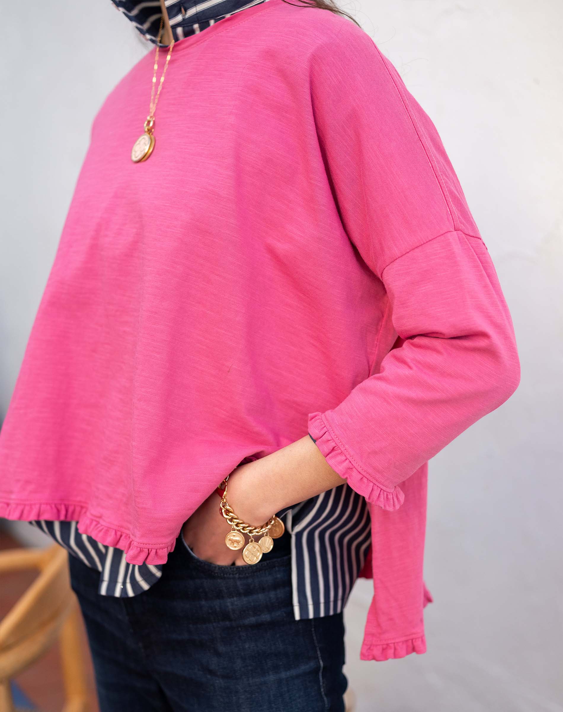 Catalina Ruffle Tee