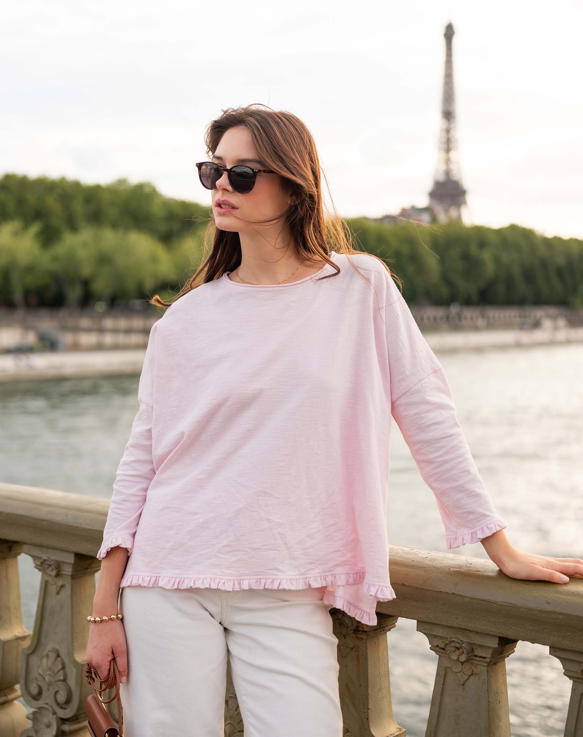 Catalina Ruffle Tee
