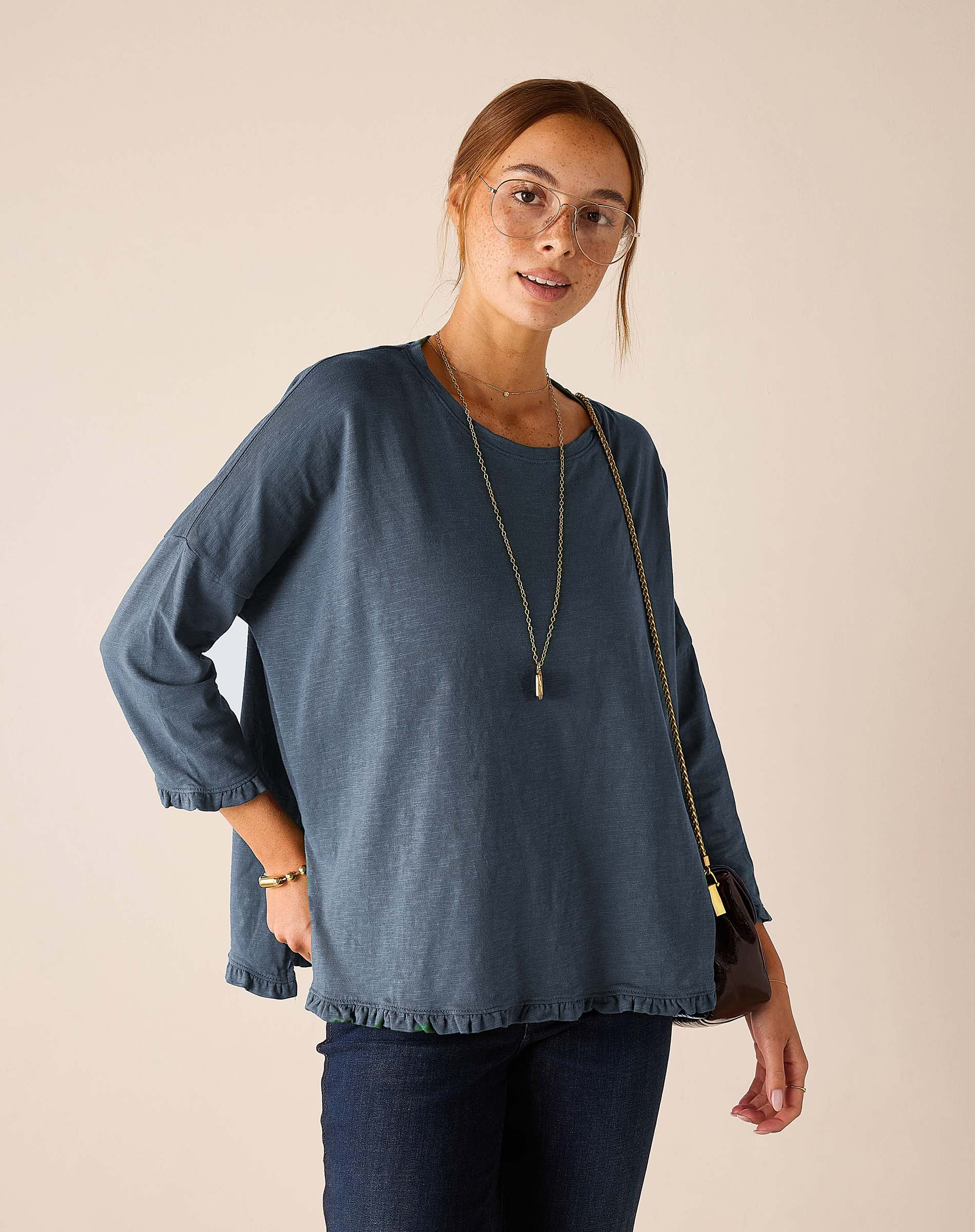 Catalina Ruffle Tee