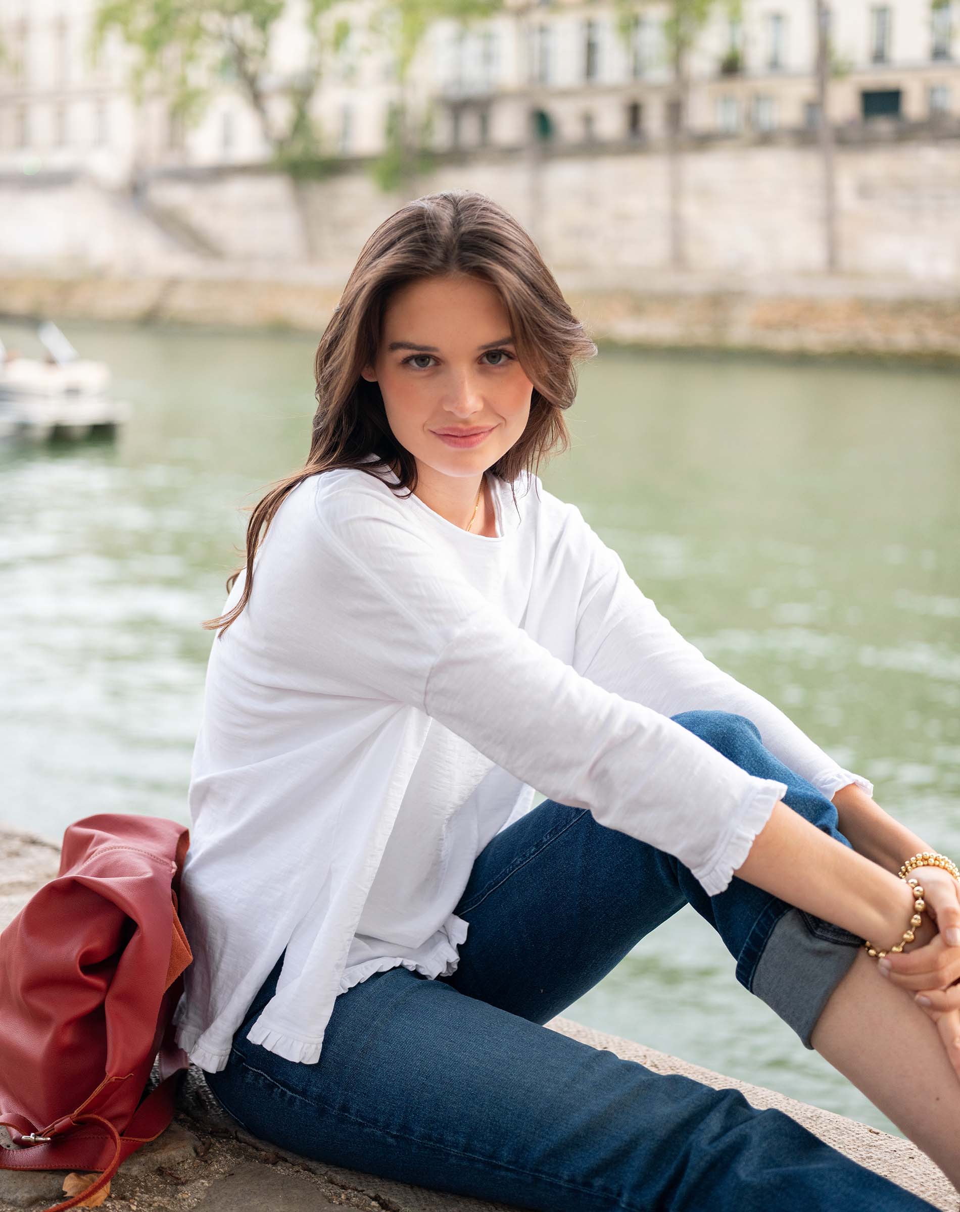 Catalina Ruffle Tee