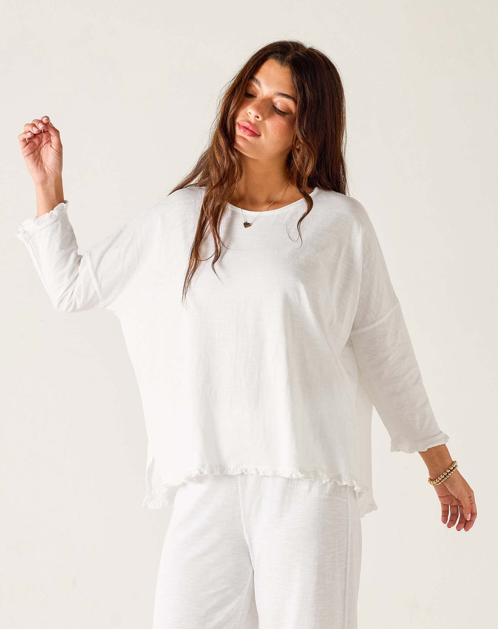 Catalina Ruffle Tee