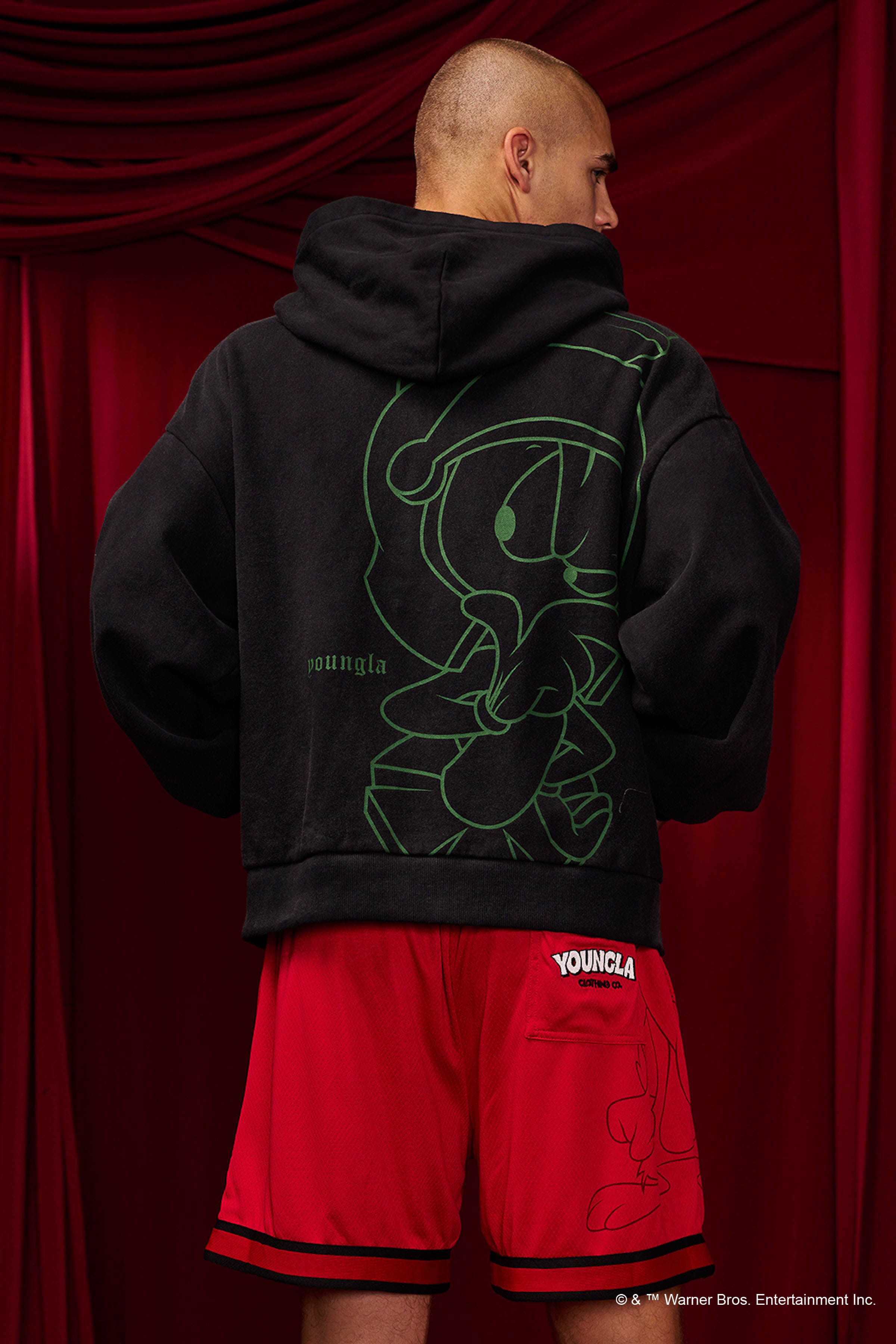 5257 - Looney Tunes Plaid Zip-Ups