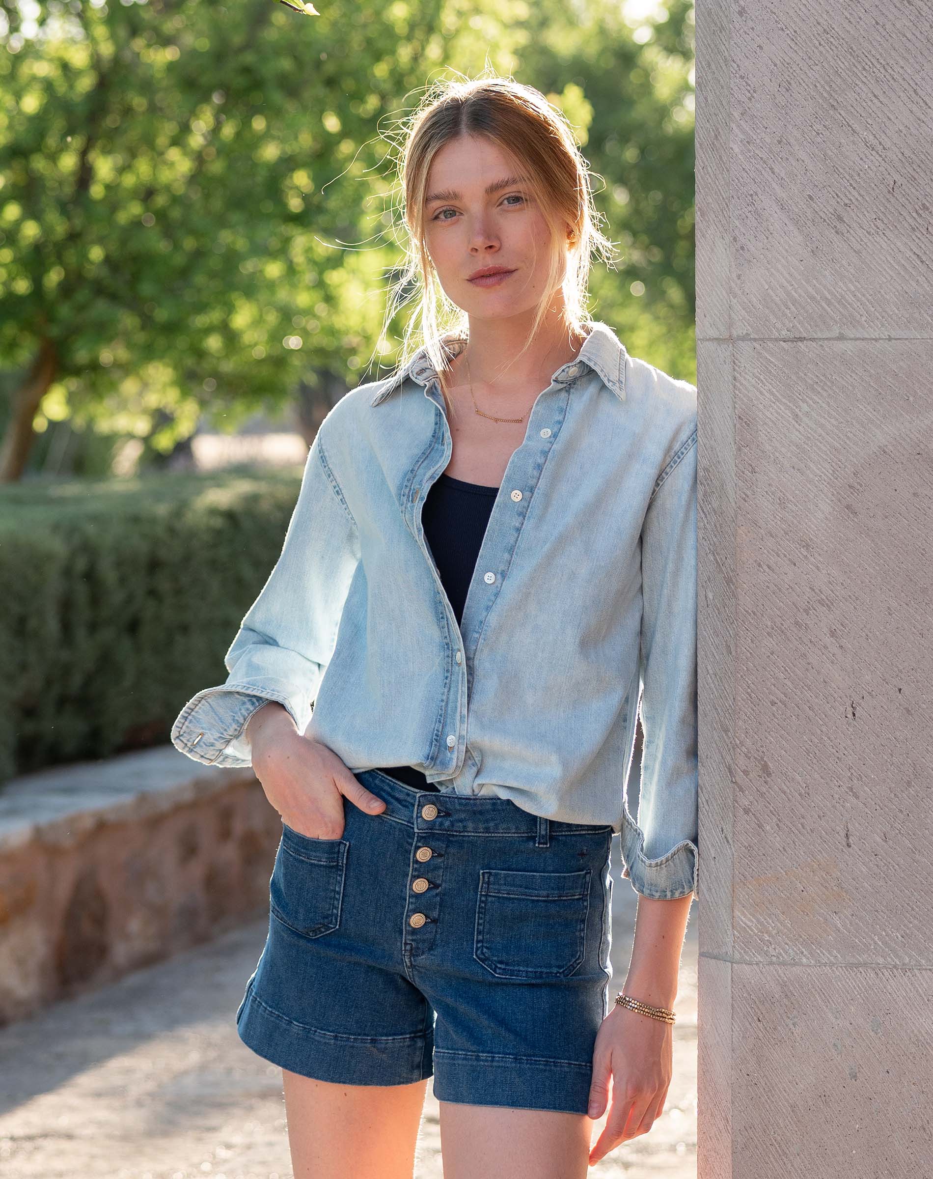 Charlotte Button Up Shirt