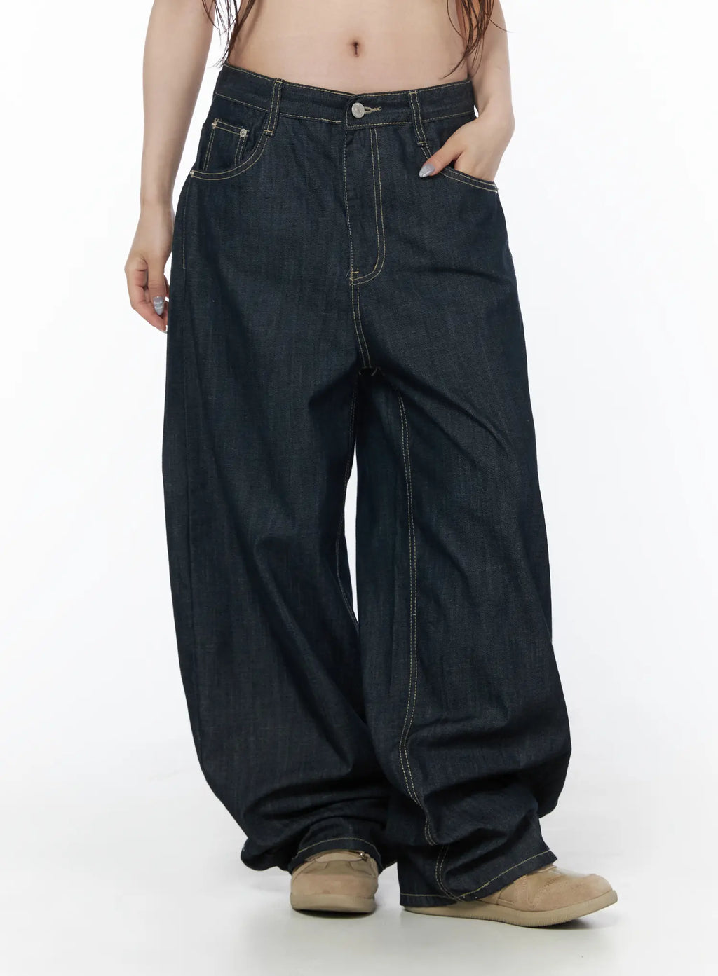 Adira Baggy Wide Jeans CU510