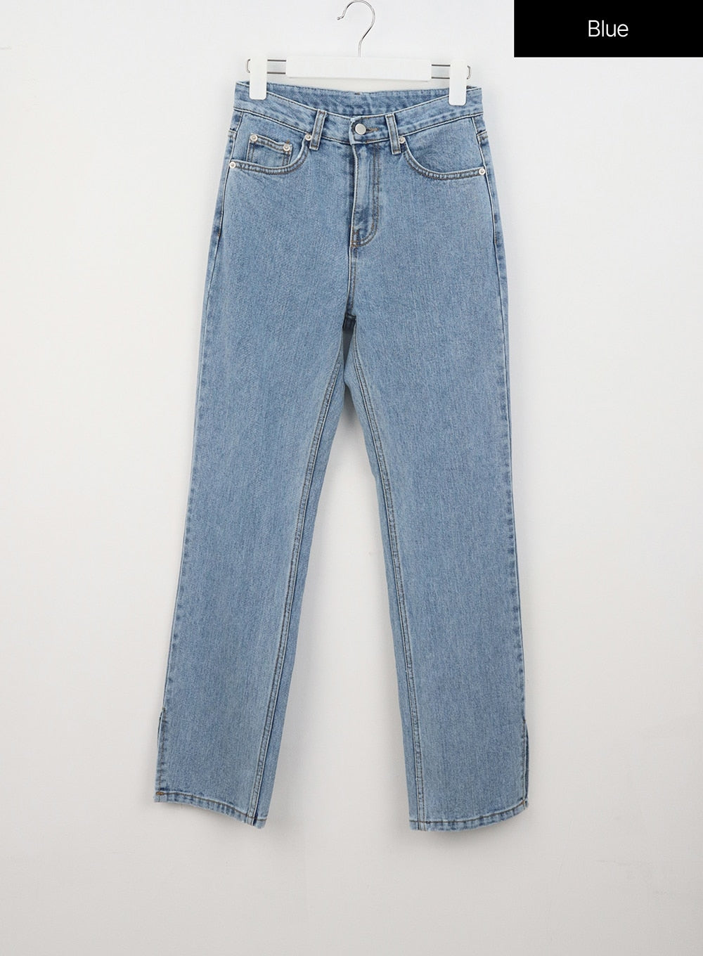 Slit Detail Jeans OU314