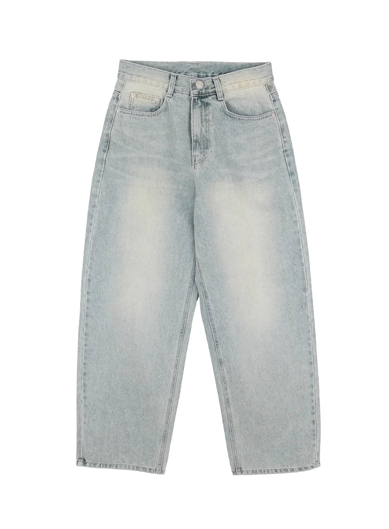 Sol Vintage Washed Baggy Jeans CF512