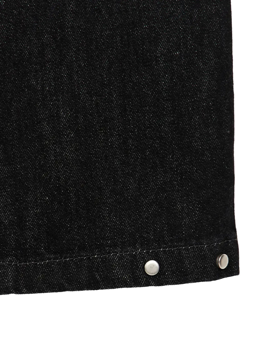 Jax Snap-Button Dark Wash Wide-Leg Jeans CY514